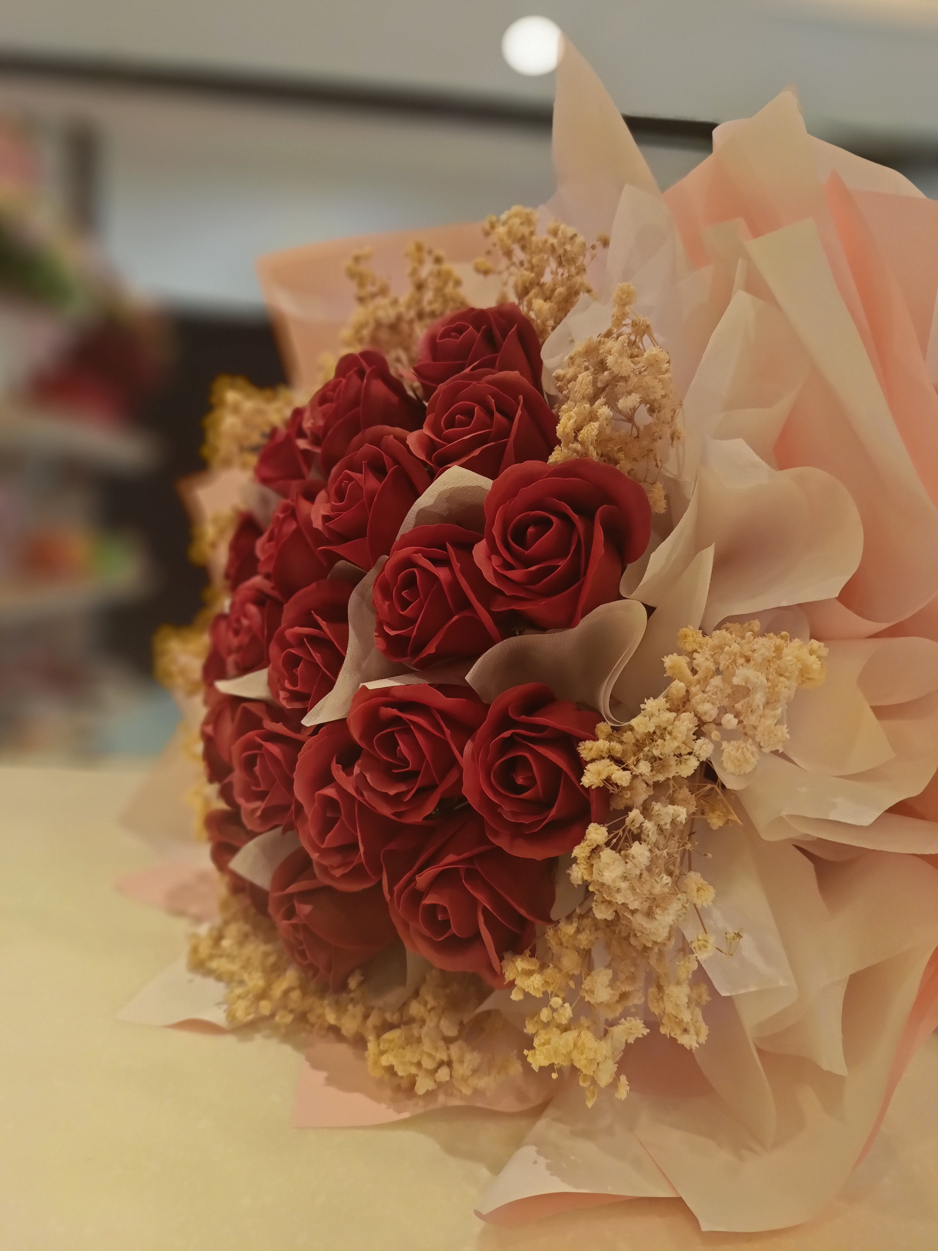 Soap Flower Arrangement- SFA51