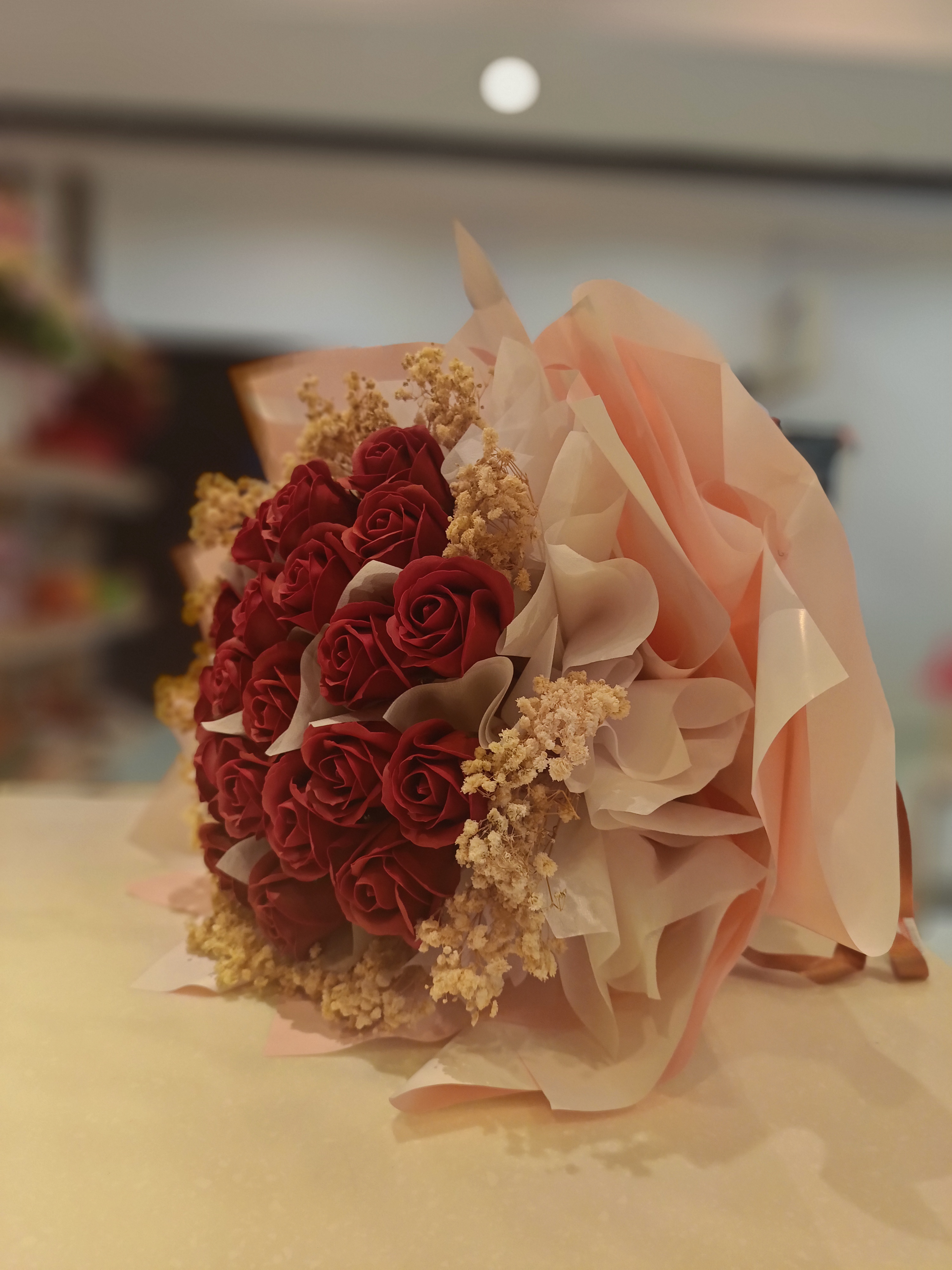 Soap Flower Arrangement- SFA51