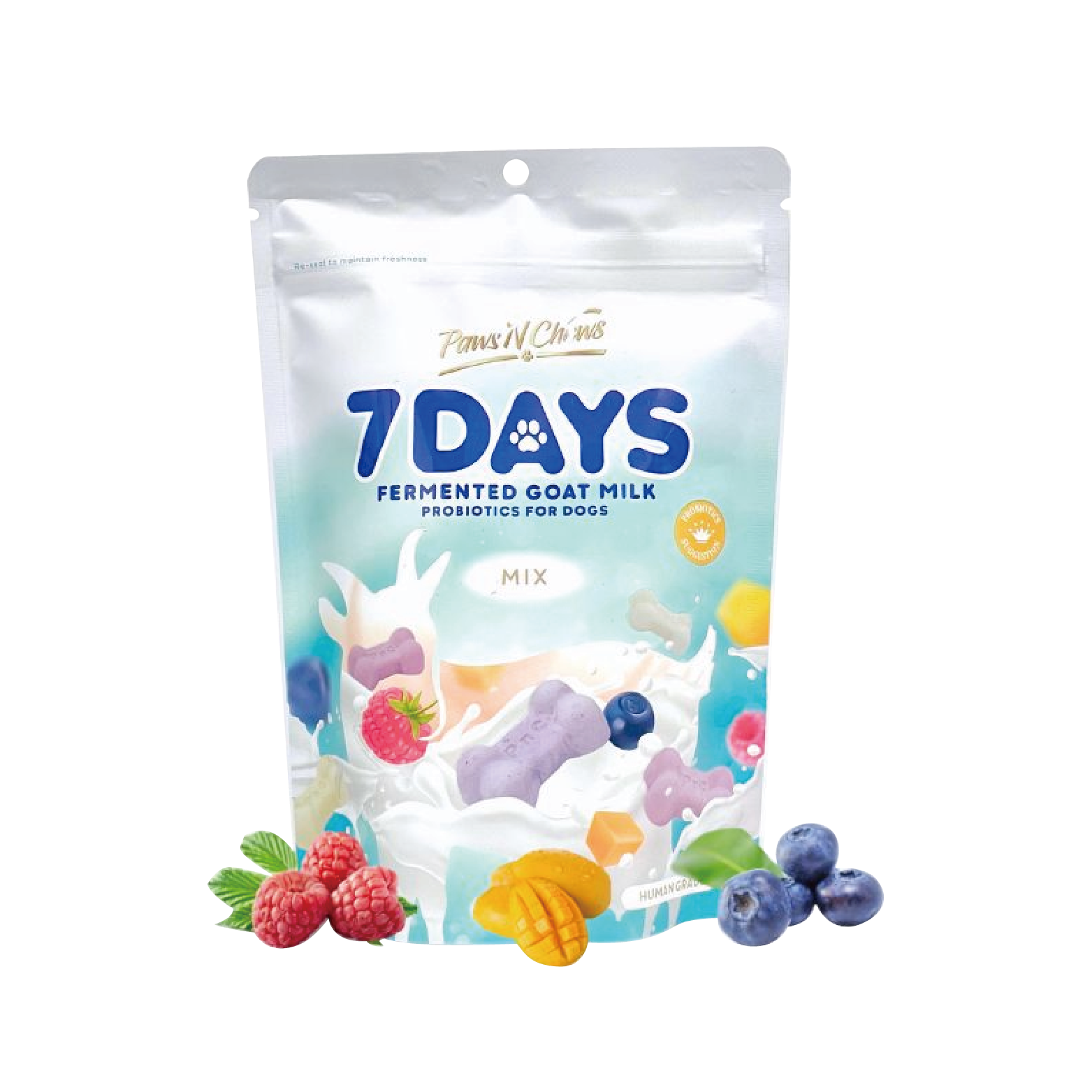 韓國Paws N Chews|凍乾發酵山羊奶 混味益生菌12g (PNC-0645)