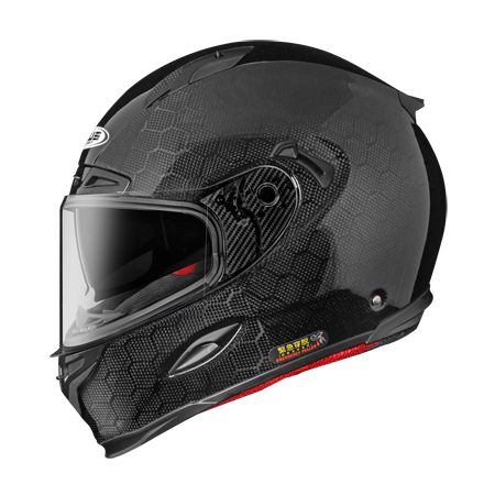 ZEUS ZS-1800B 六角碳纖維 素色 全罩帽款  碳纖維輕量帽