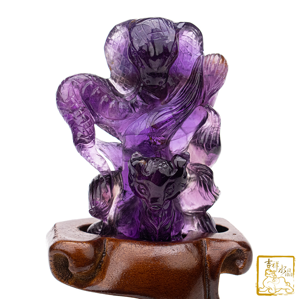 Amethyst Fox Fairy 175g