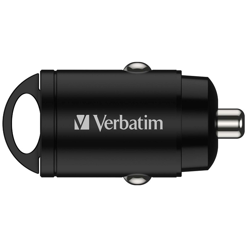 Verbatim 2 端口 45W Type C PD 3.0 迷你車用充電器