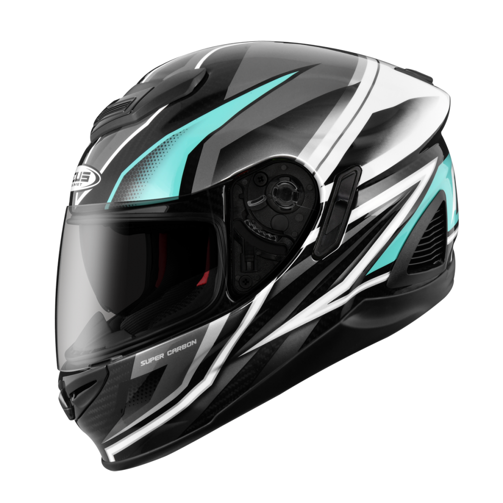 ZEUS ZS-1600 AK10 透明碳纖 灰 彩繪 全罩式帽款 碳纖維帽款