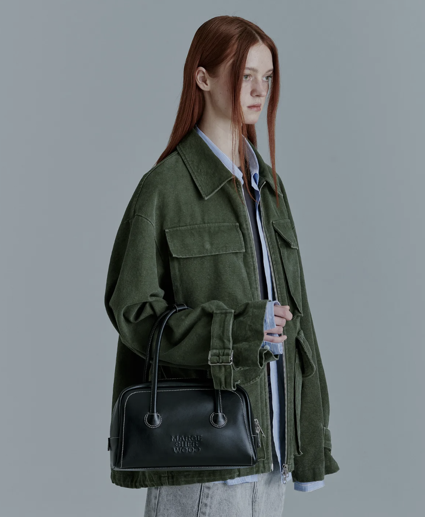 MARGESHERWOOD SOFT TOTE_Black Plain