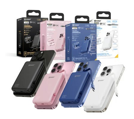 XPower MAGNETO 10 Qi2數顯 10000mAh 45W PD3.0 磁吸無線移動電源