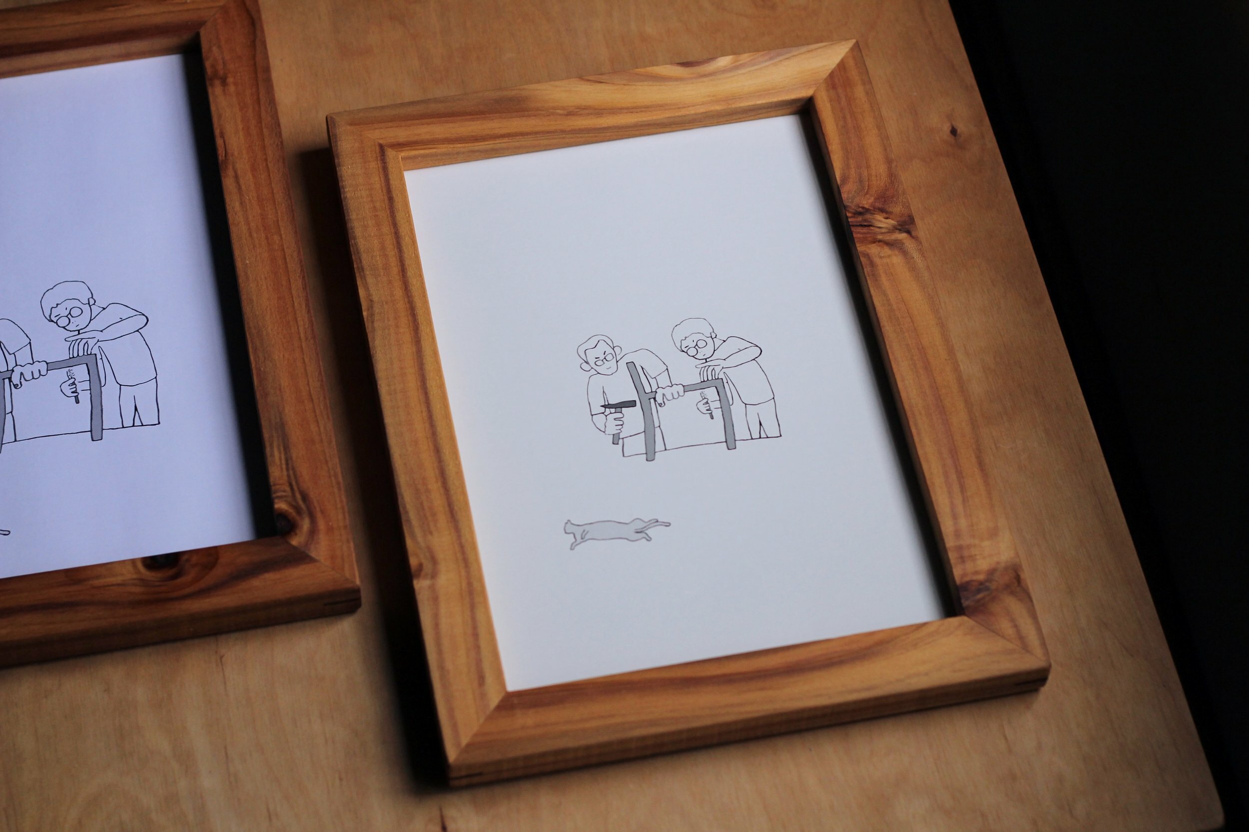 拾未 SHIWEII｜台灣杉木｜直角框景