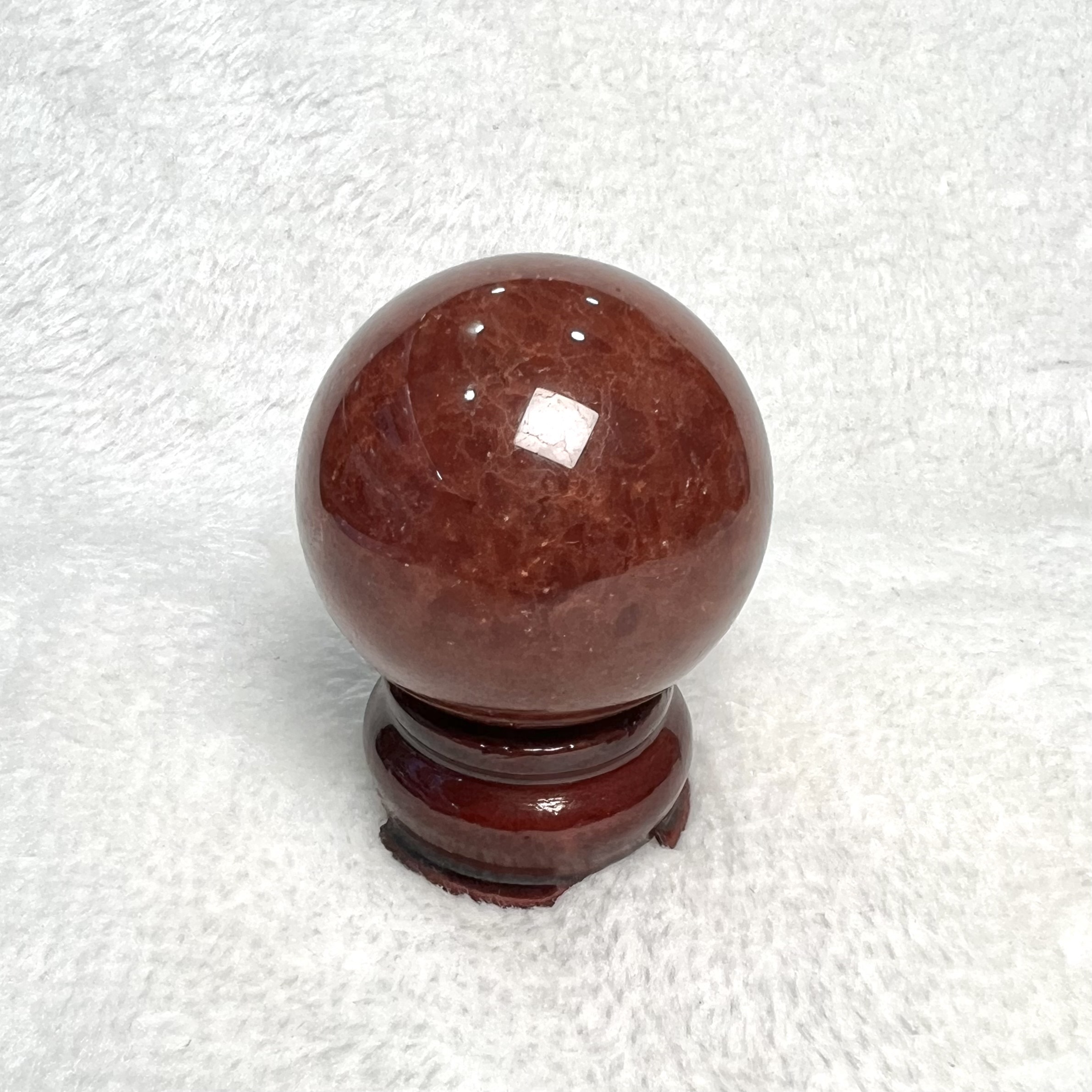 紅膠花球 5.2cm #A560A