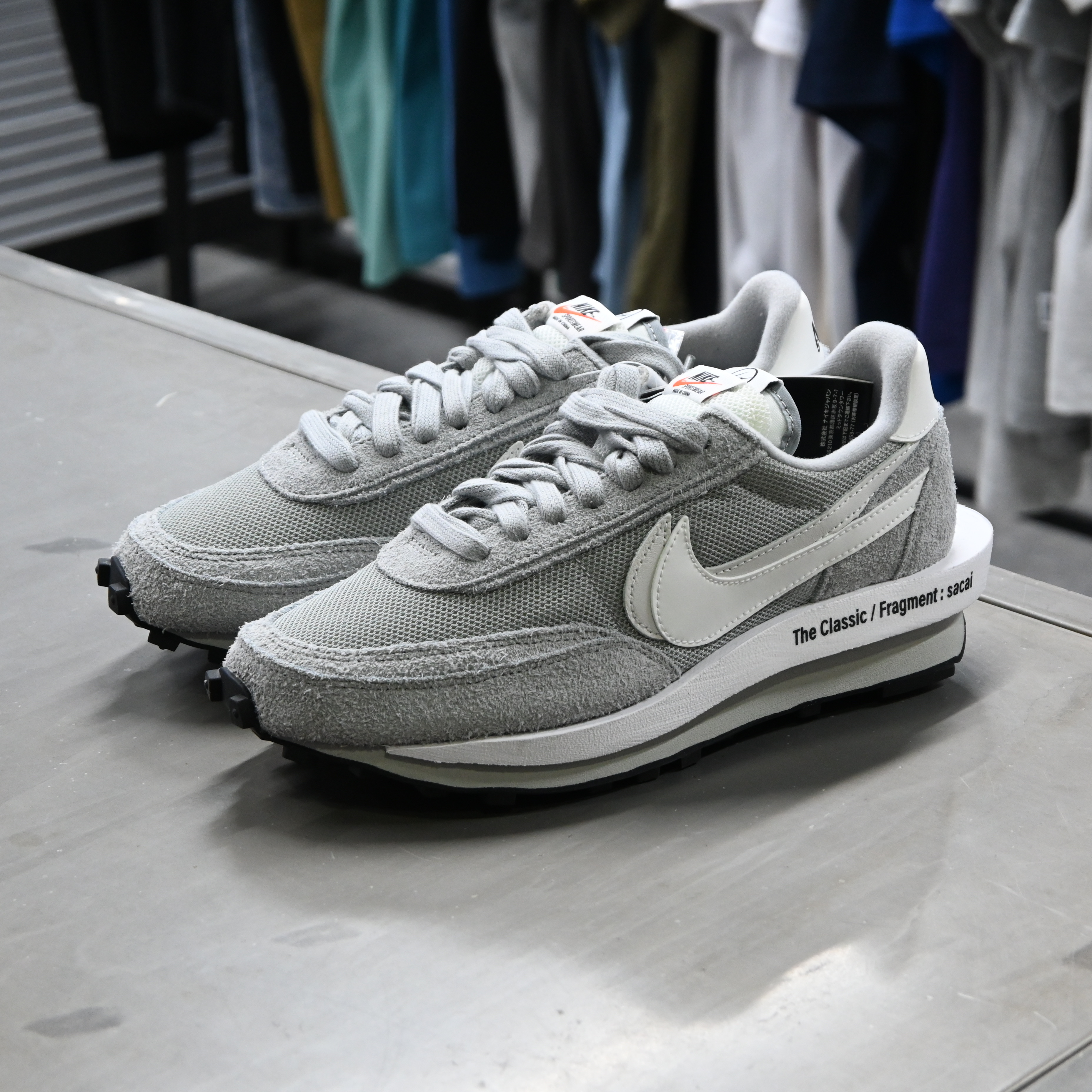 Sacai x Fragment x Nike LDWaffle Grey DH2684-001