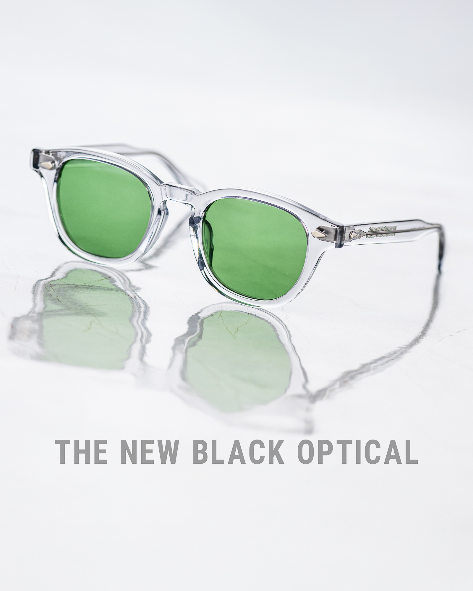 Neighborhood X Julius Tart Optical Clear Grey/Green Len Neighborhood X Julius Tart Optical Clear Grey/Green Len