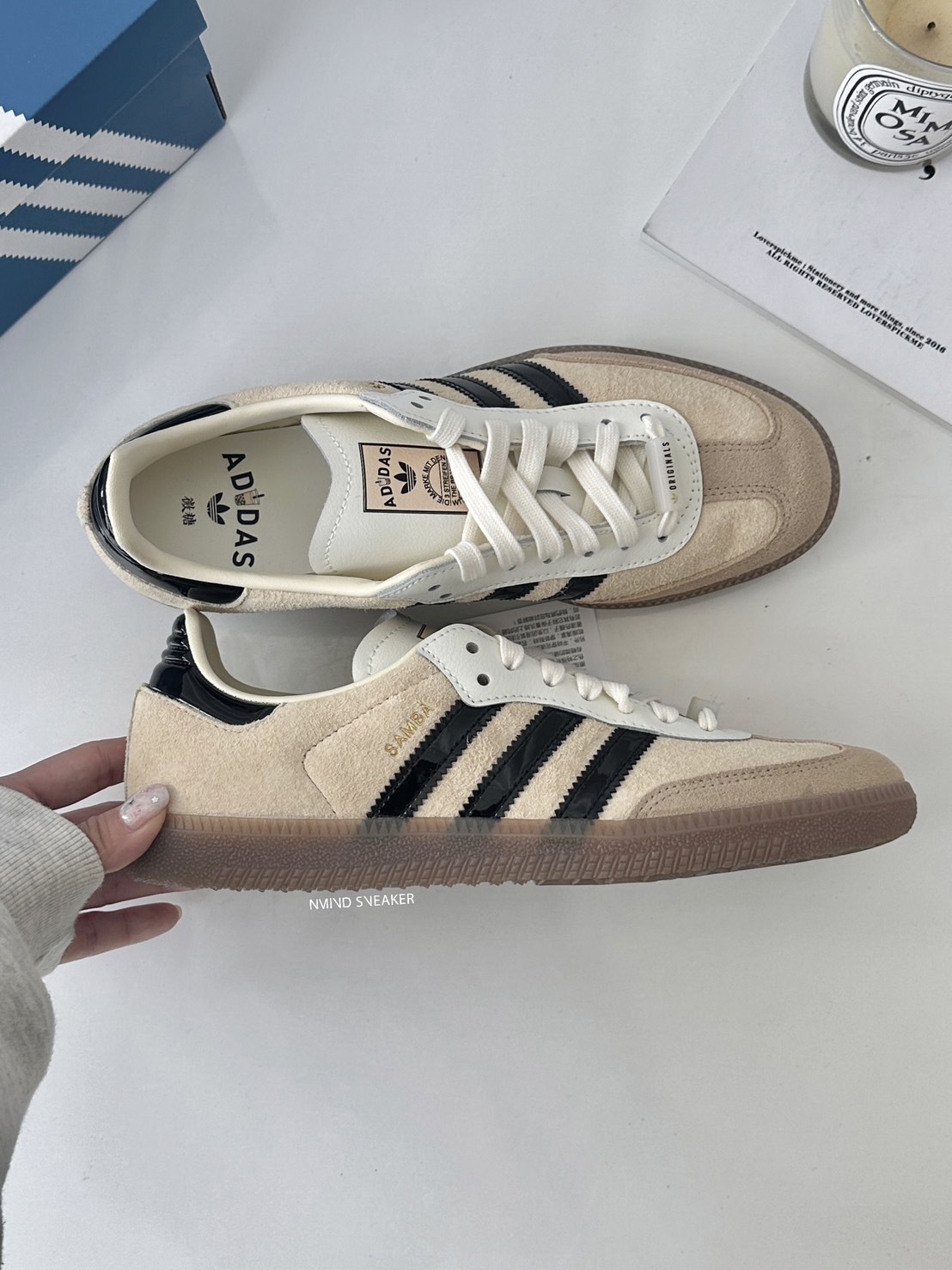 <快速出貨> Adidas Originals Samba 珍珠奶茶 (JP5197)