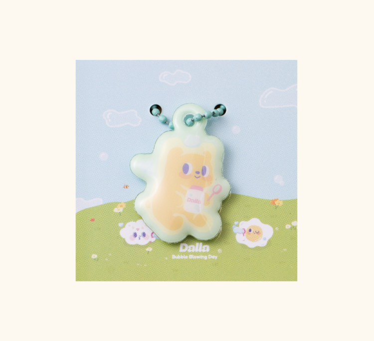 Dalla｜舒壓捏捏吊飾｜軟糖熊熊