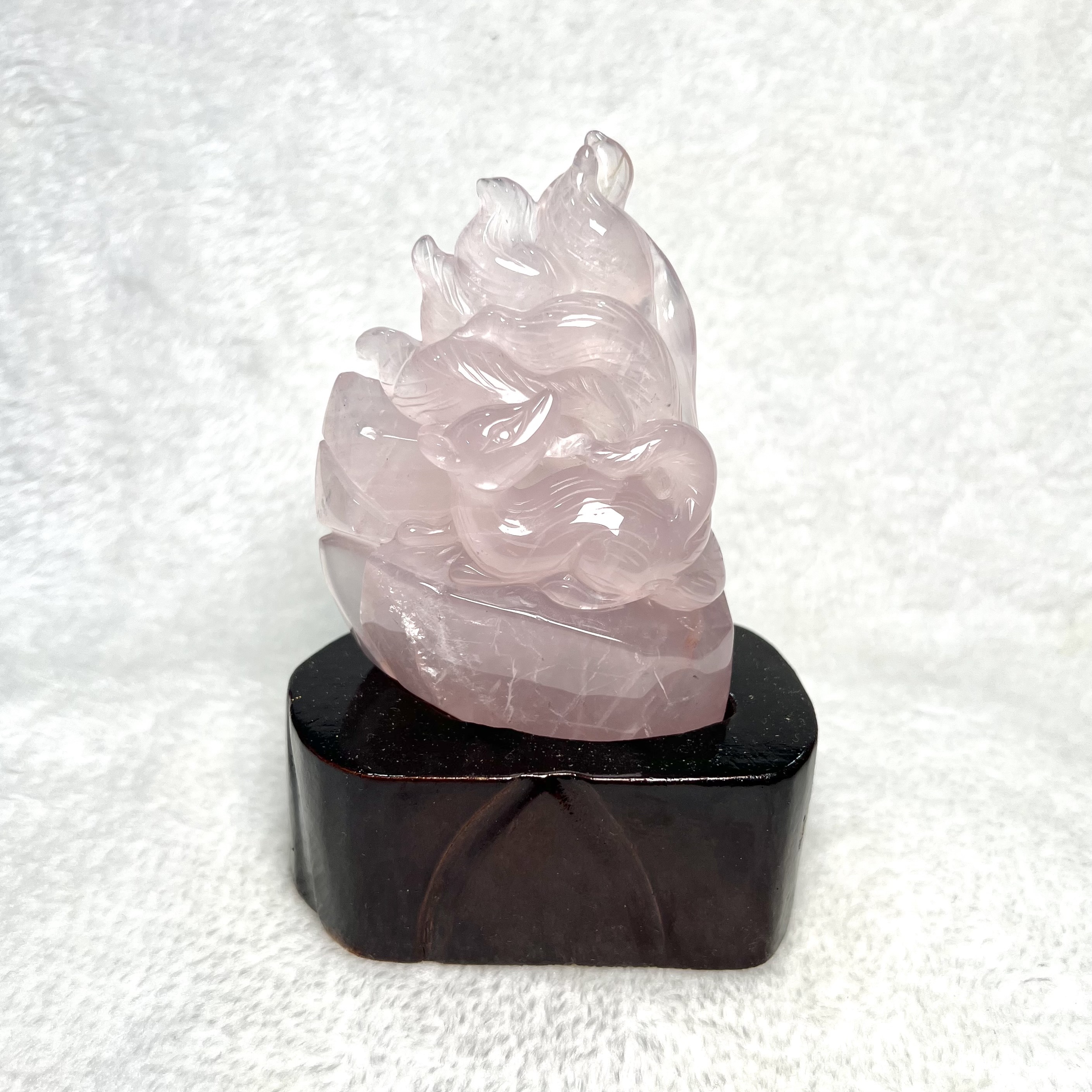 粉晶九尾狐 #A559