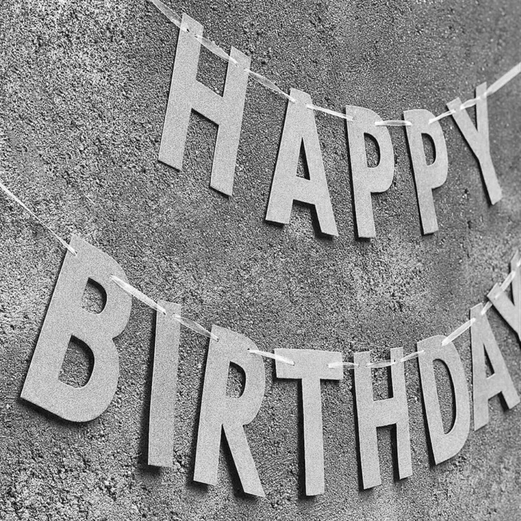 掛旗系列丨金蔥/銀蔥英文字母字卡(單個字)