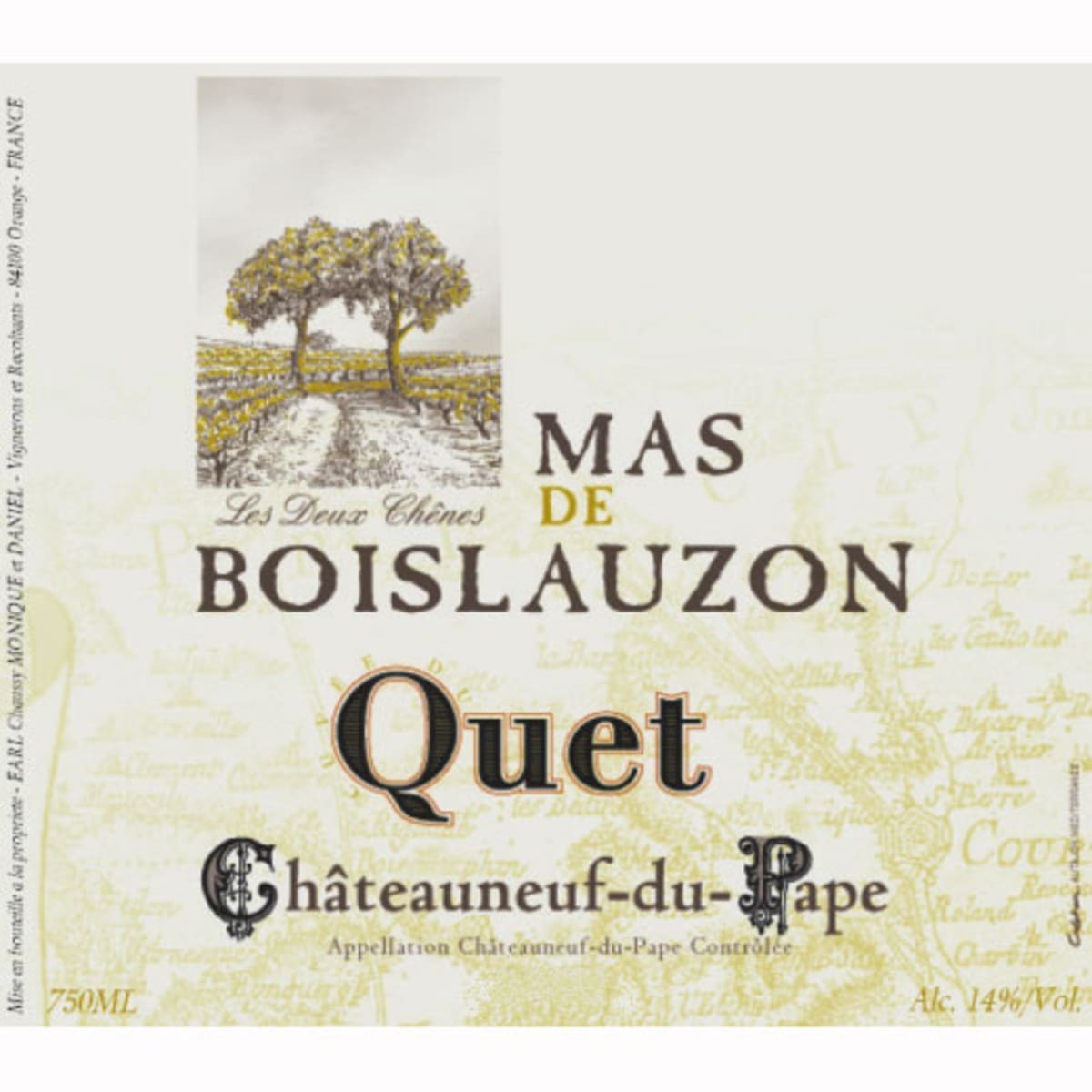 Mas de Boislauzon Chateauneuf-du-Pape Cuvee Quet 2007 (RP100)