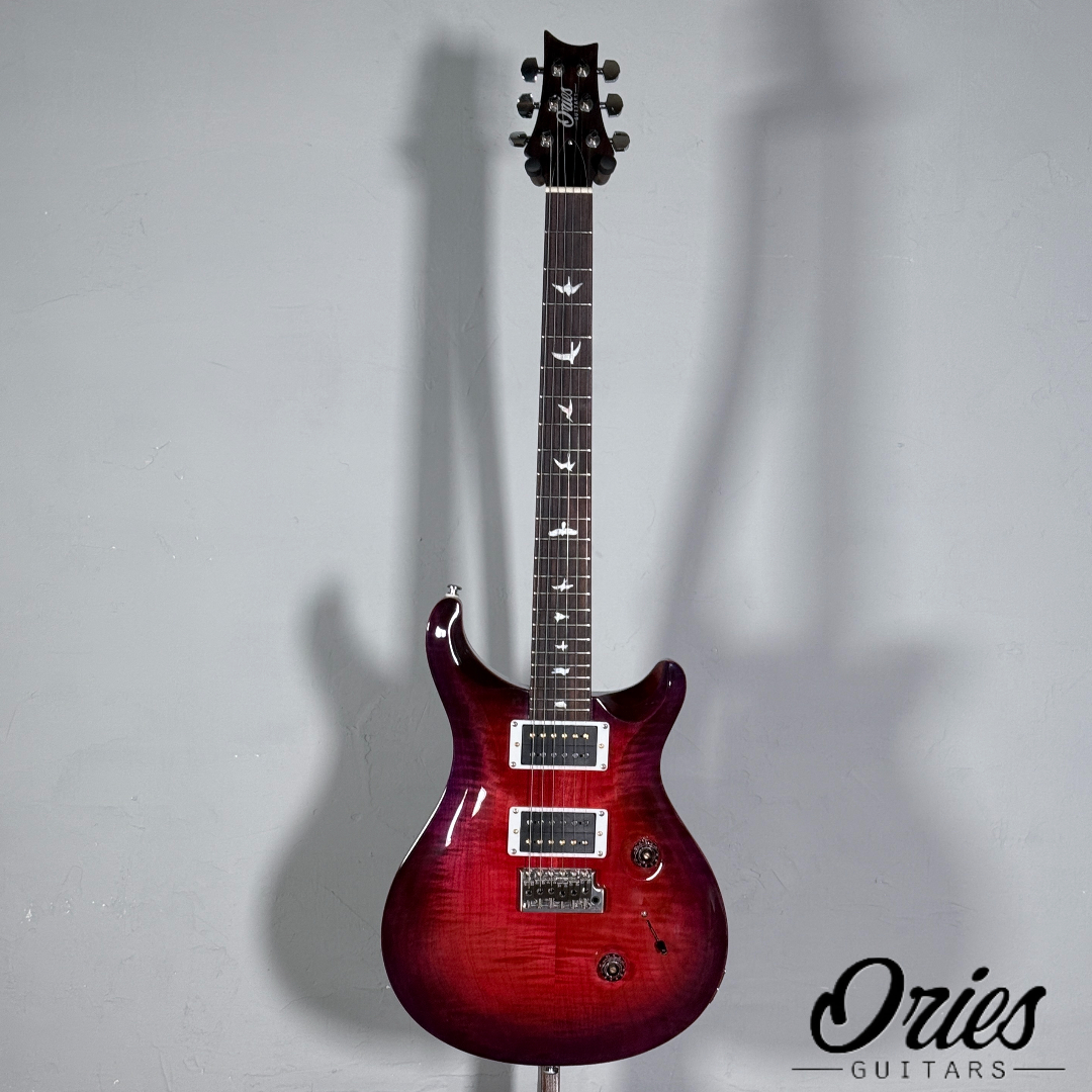 Ories Custom 24 紅色虎紋 電吉他 鎖定式弦鈕 鈦合金琴橋 含琴袋