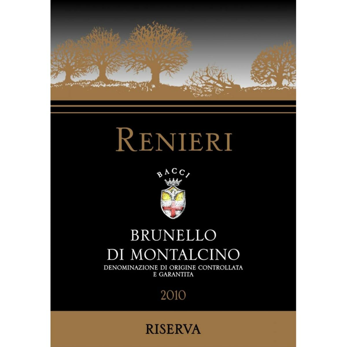 Renieri Brunello di Montalcino Riserva 2010 (JS100)