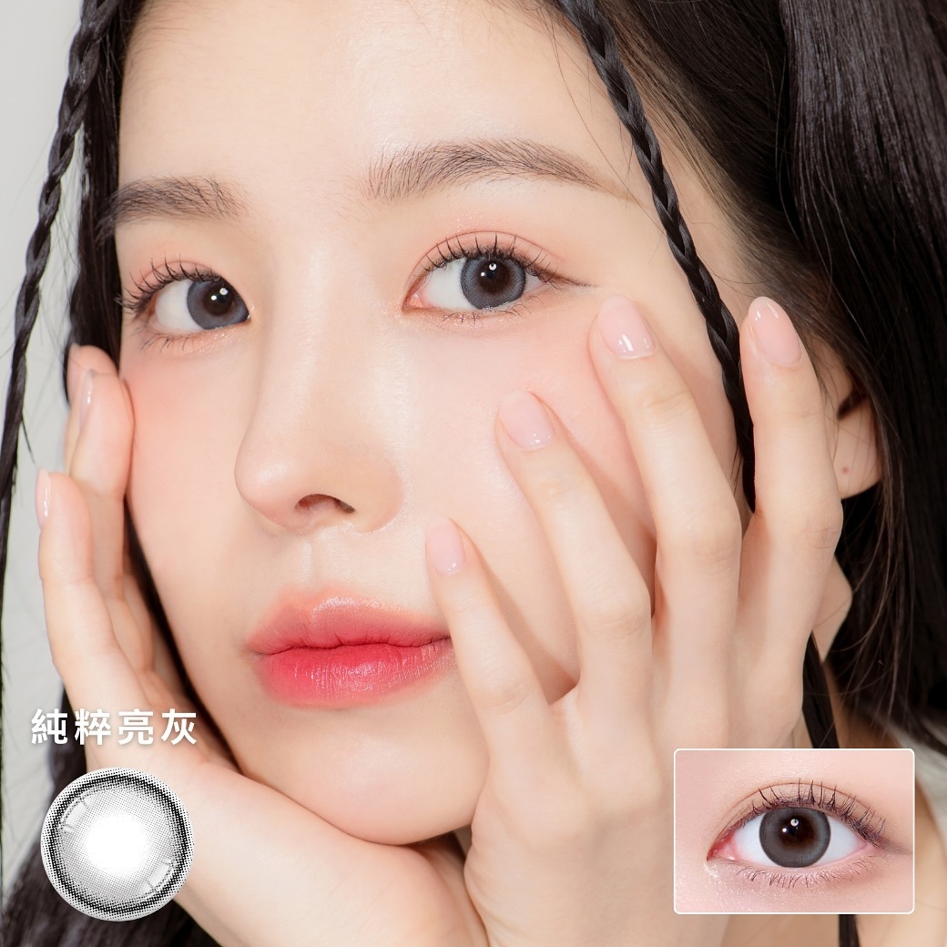 oddI's 彩色月拋【純粹亮灰M_Pure Gray】(1入)