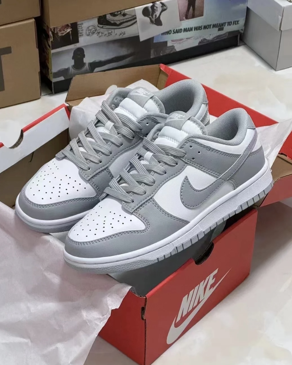 <現貨供應!!>Nike Dunk Low Light Smoke Grey 低筒 灰白 迷霧灰 HF5441-105