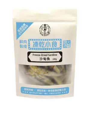 寵物養生堂 - 凍乾沙甸魚 100g