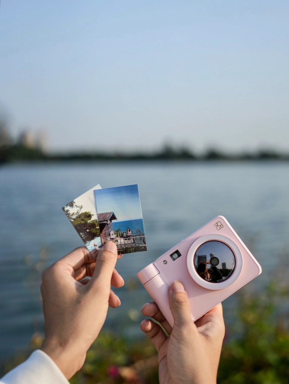 iSNEAKERS | 漢印 Z1 拍立得 打印相機 可拍照 可接手機列印照片 8種濾鏡 藍/粉