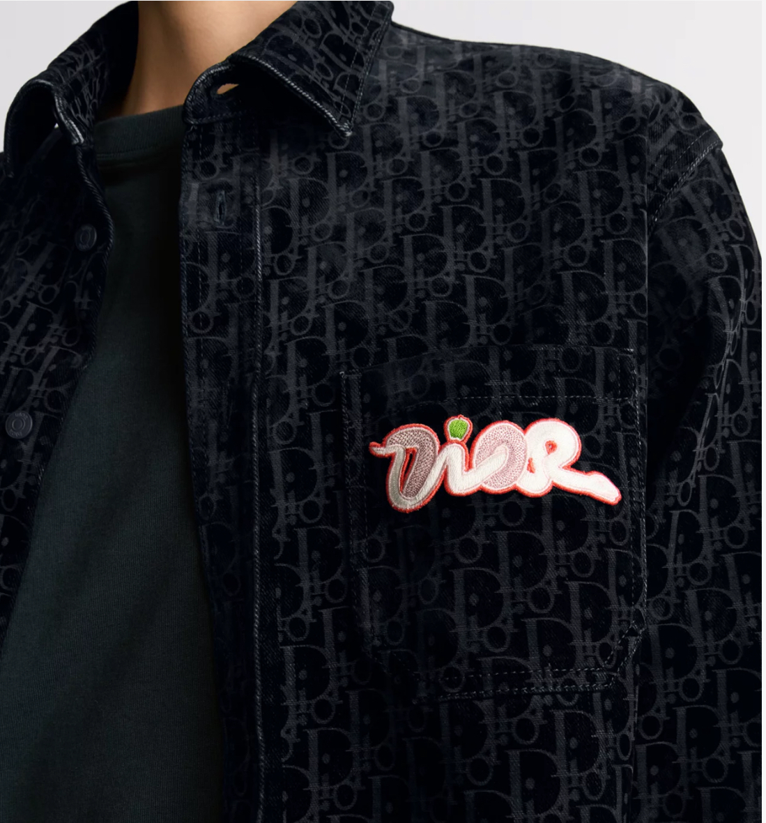 チャイナタウンDiorシャツ① Dior and Kaws overshirt
