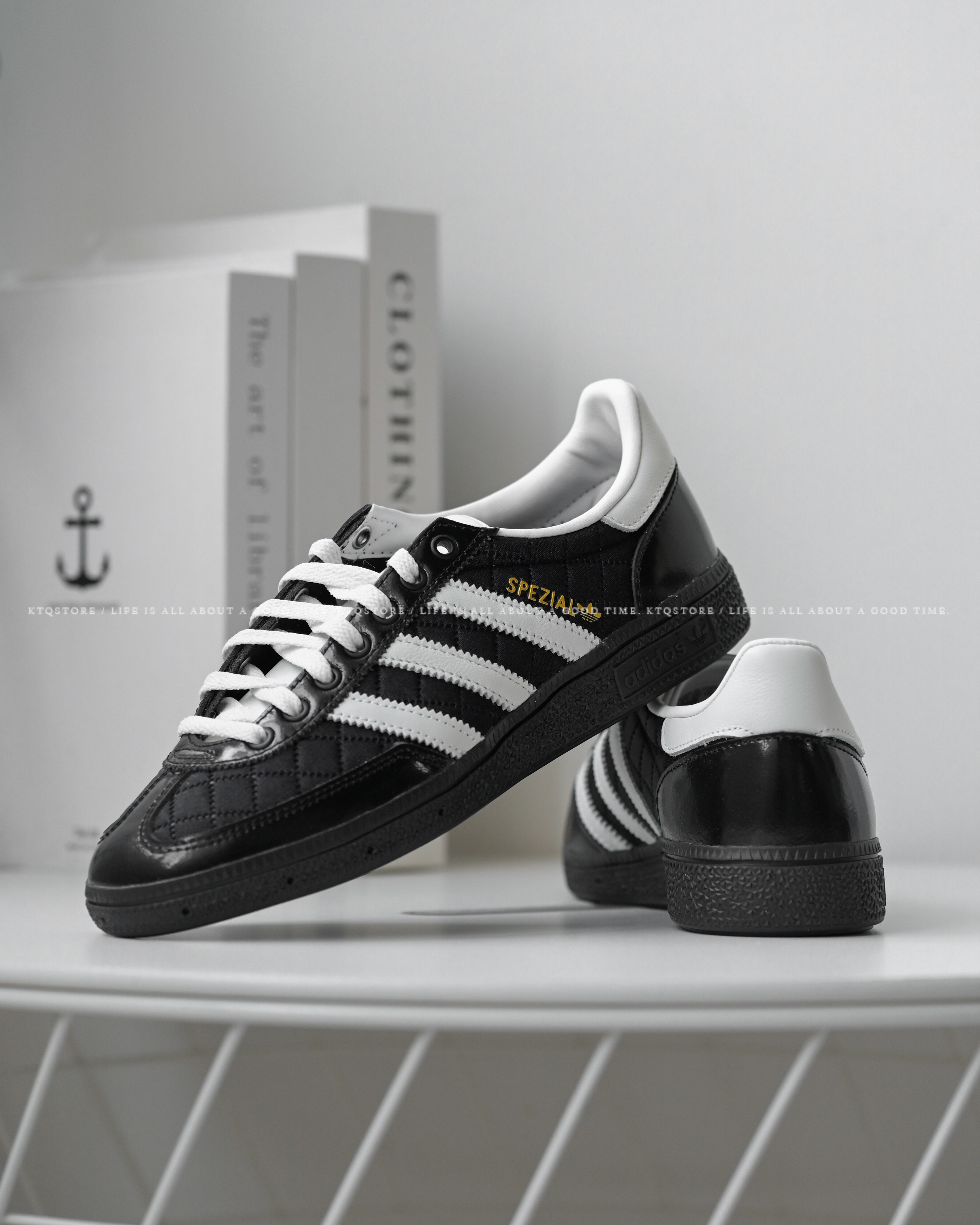KTQ STORE ‧ Adidas Originals Handball Spezial "Black & White" 黑白 小香風 JP5669