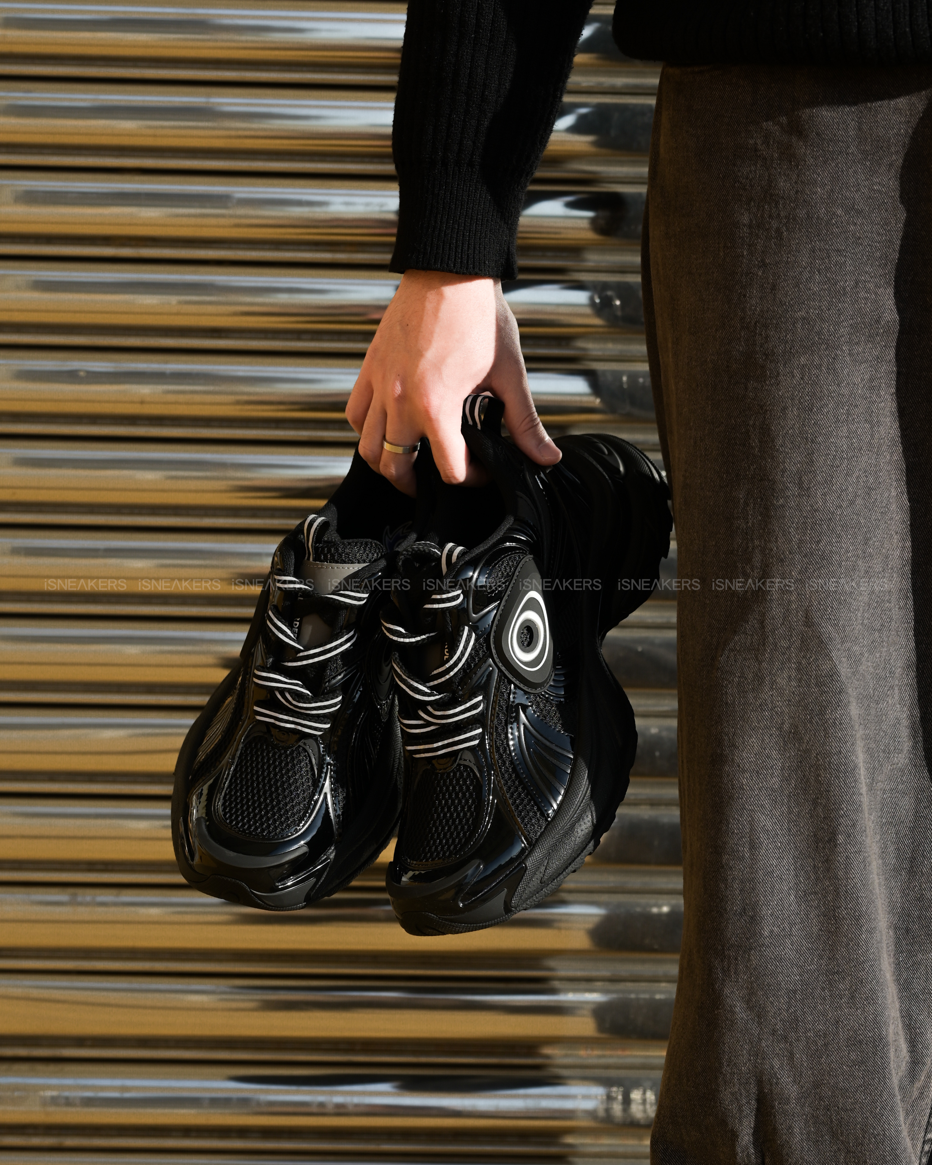 iSNEAKERS｜Old Order Turbo "Black silver" 黑銀 O2320710