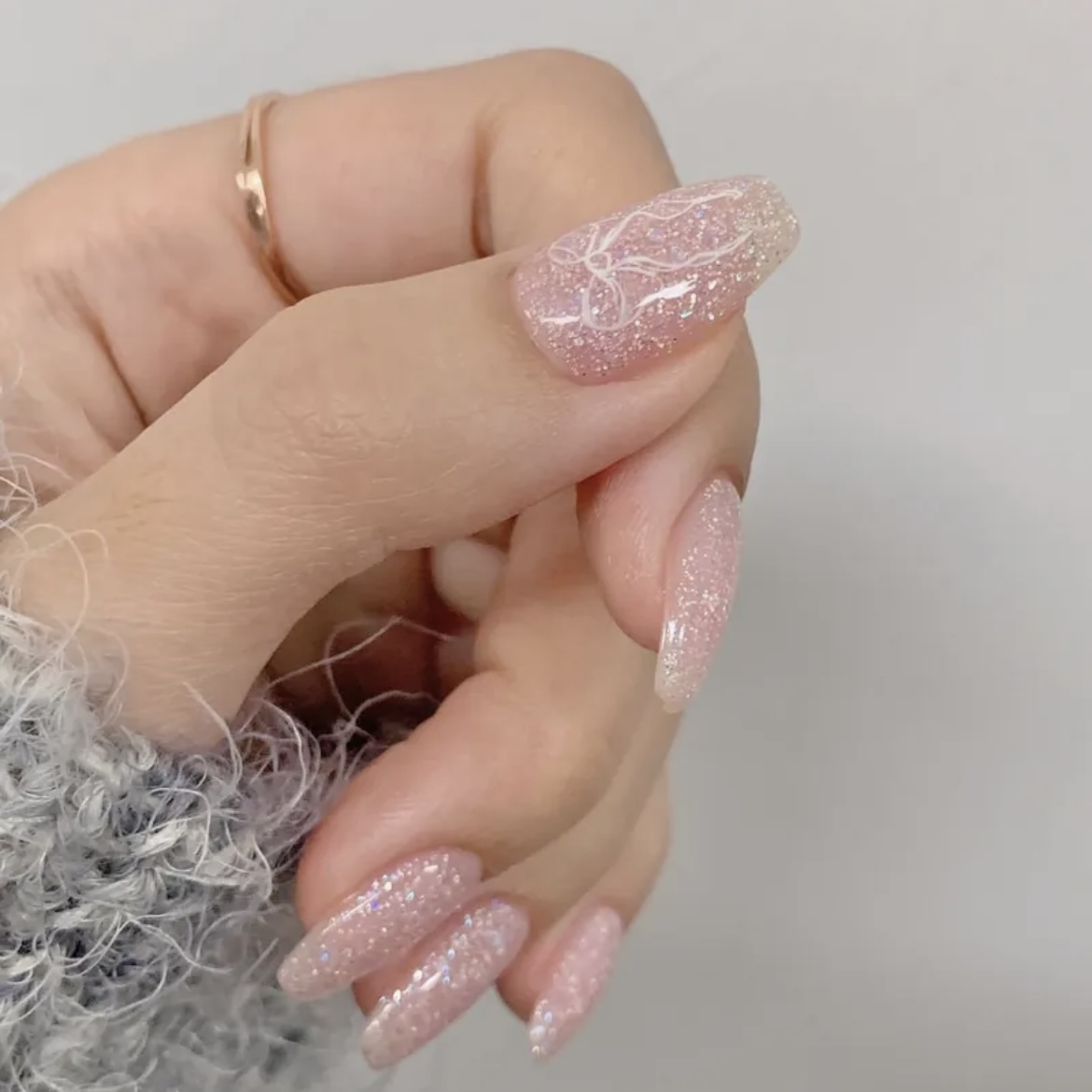GL44 Blush Pink Glitter Edition