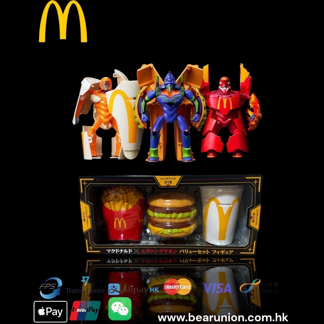 🎏預訂🎏 日本 McDonald 新世紀福音戰士 玩具