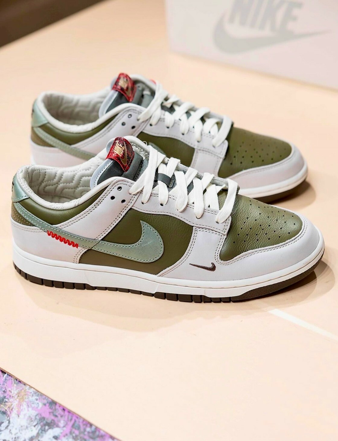 NIKE DUNK LOW LX 蛇年 灰綠 CNY 中國結 復古休閒鞋 HV5980-231