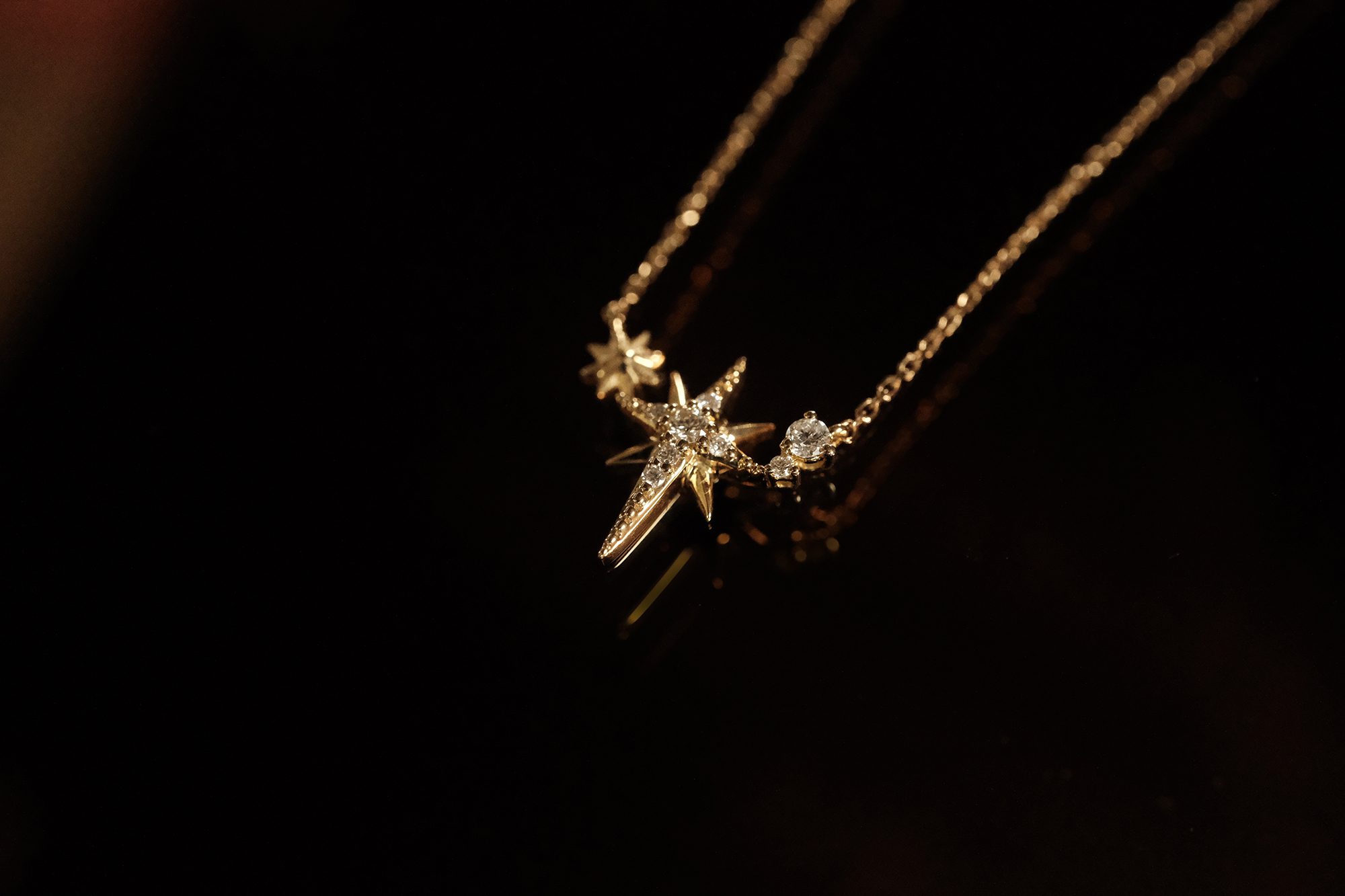 18K 夢枕星河項鍊