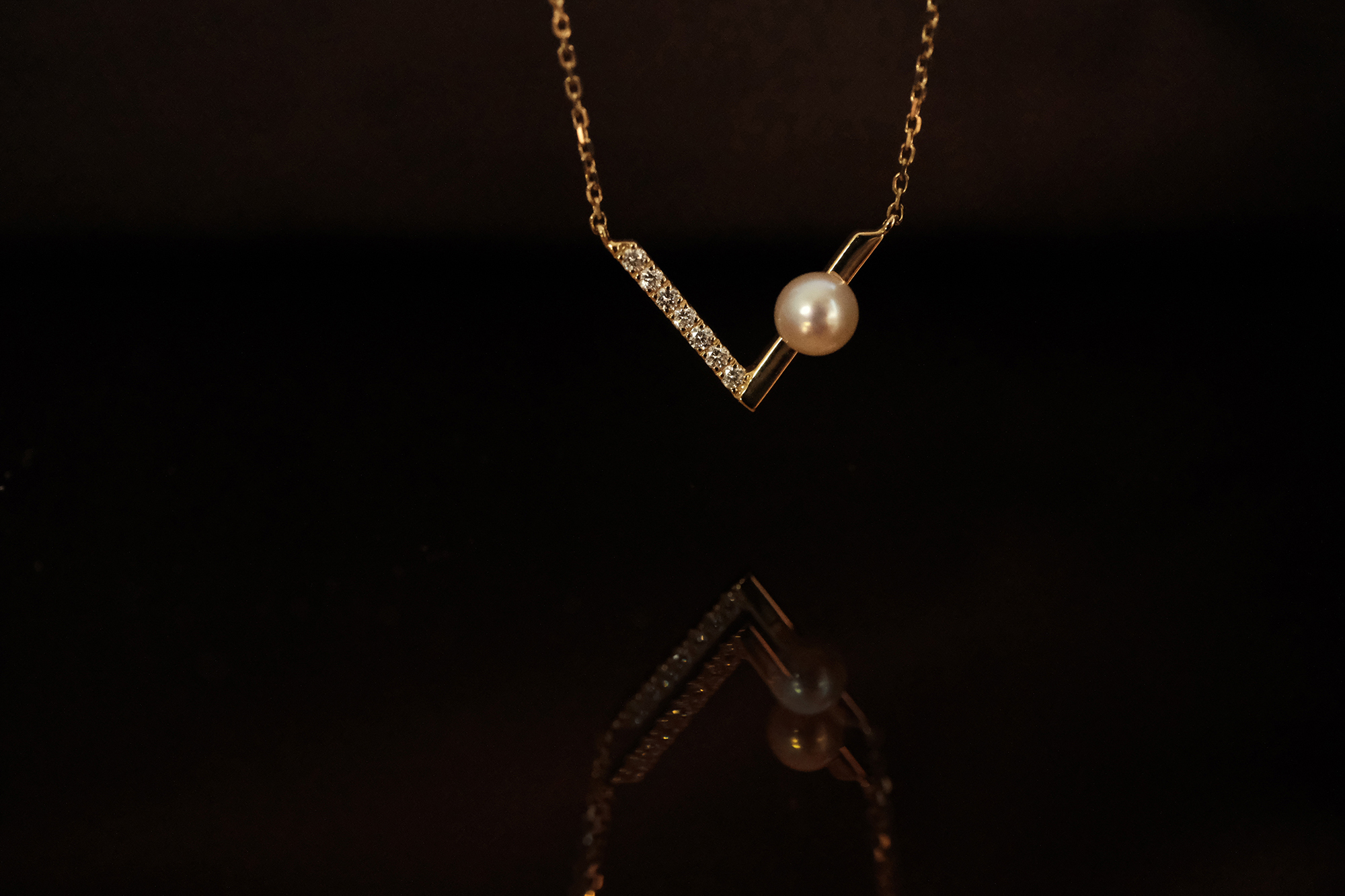 18K 巴黎晨曦項鍊