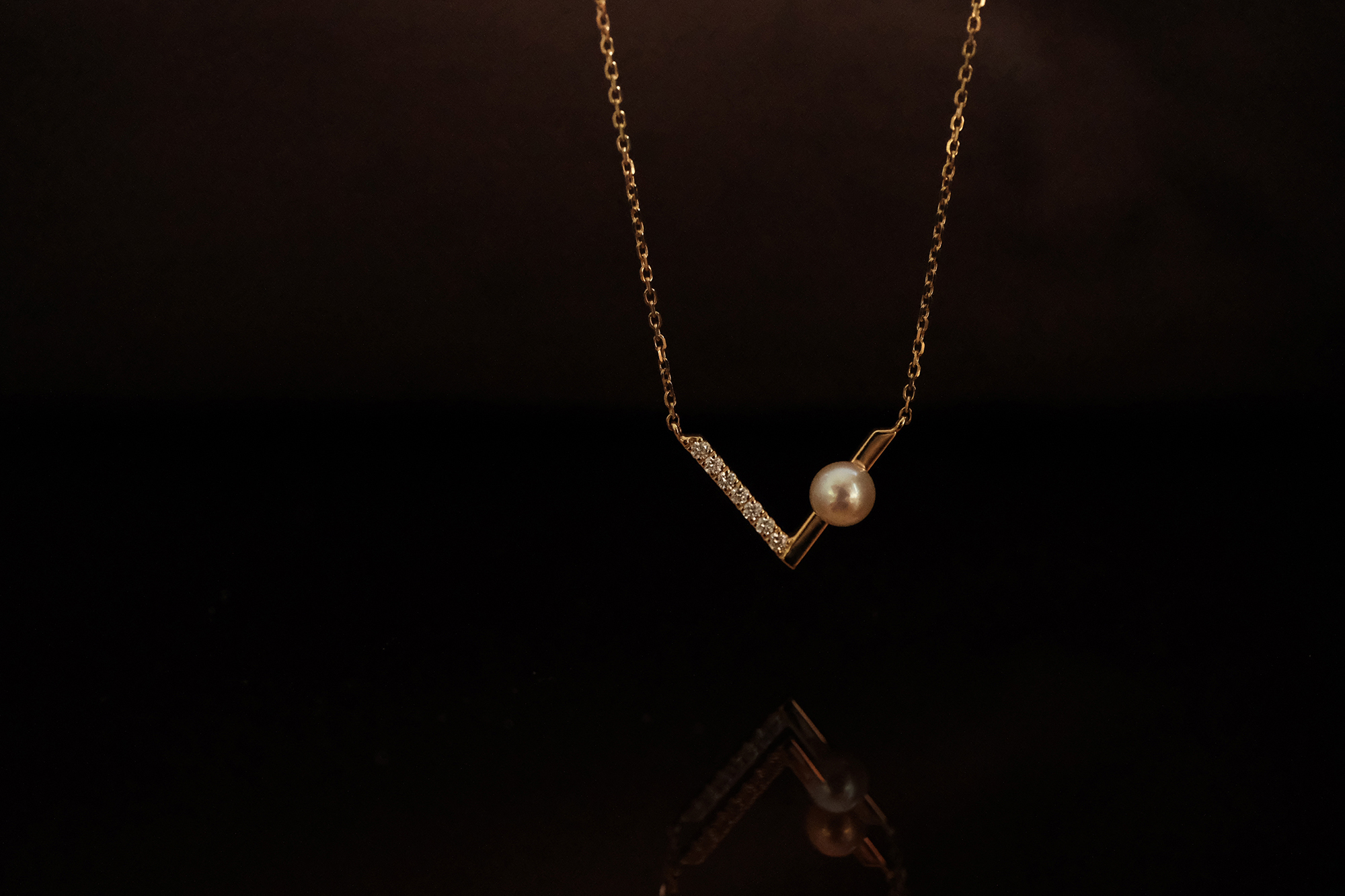 18K 巴黎晨曦項鍊