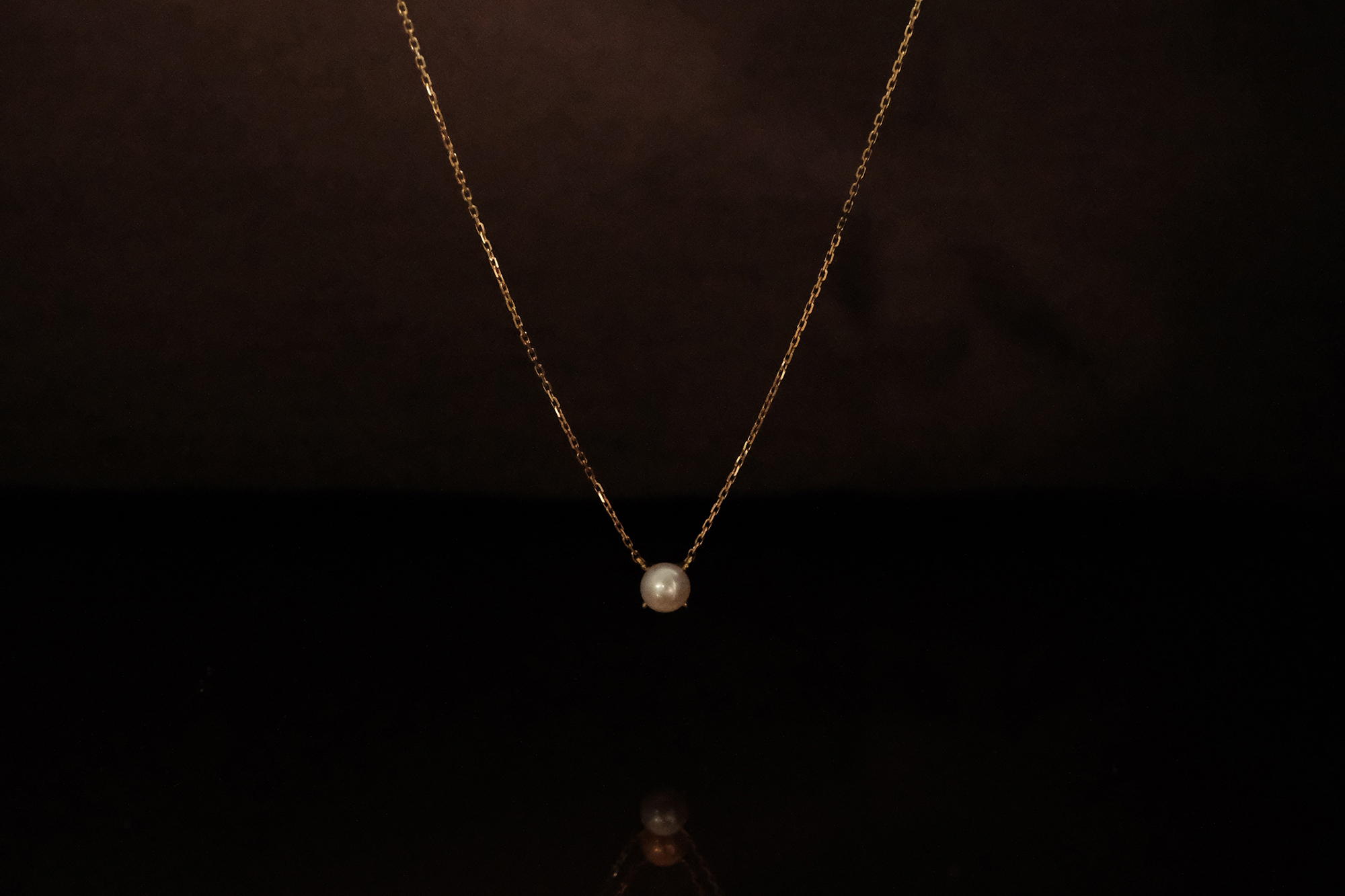 18K 雪中獨舞項鍊