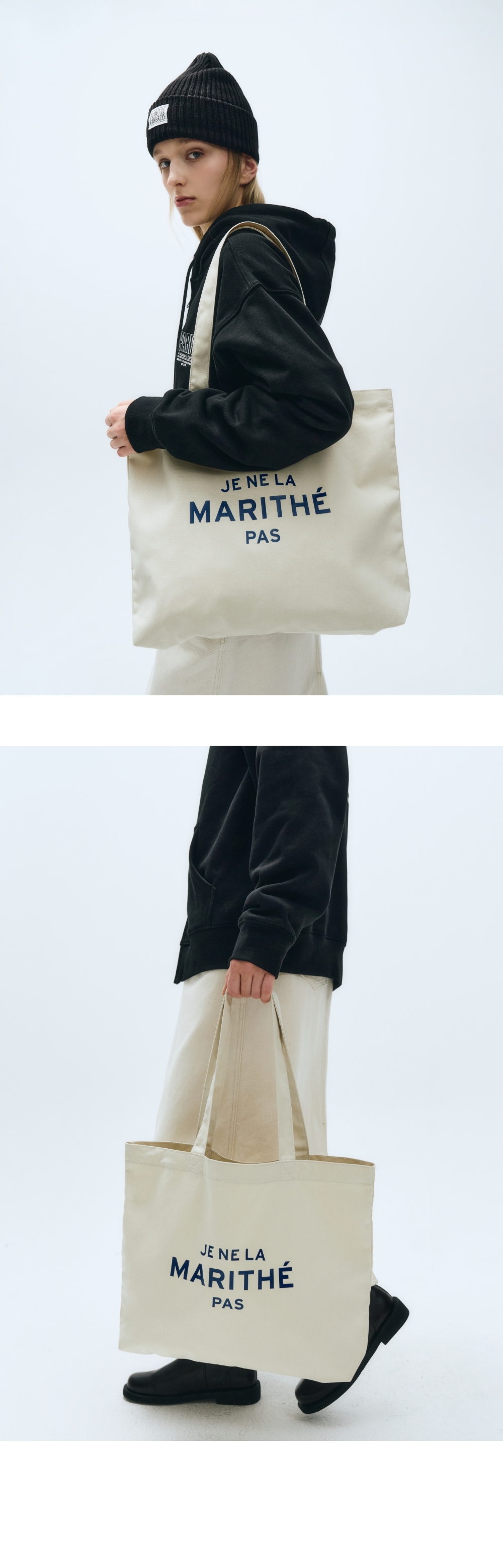 Marithe☆JE NE LA ECO BAG （4color） 🇰🇷Marithe Je Ne La Eco Bag [5 colours] 🏷️ $58 Colour