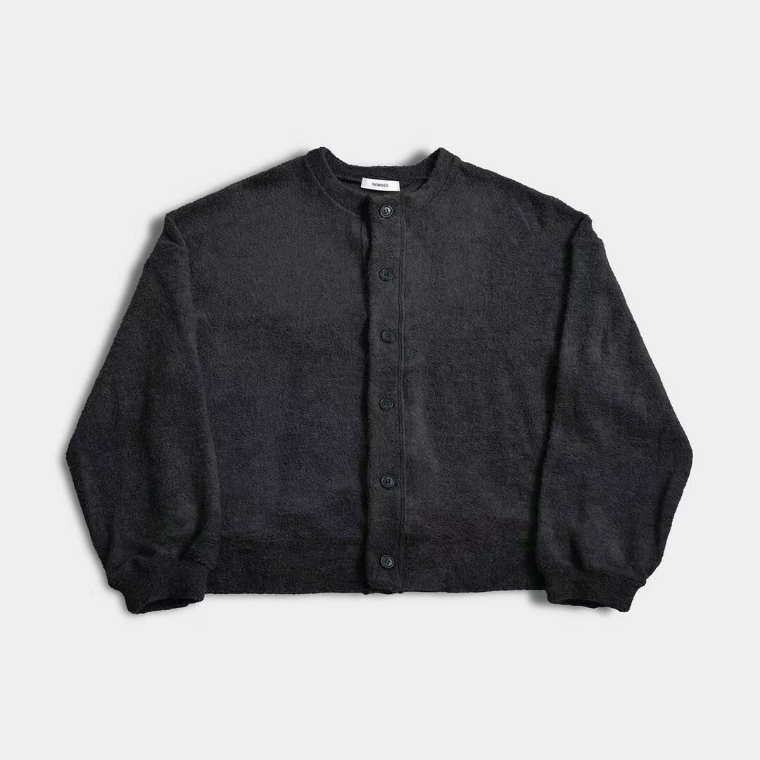 圓領開胸針織外套 JK2614