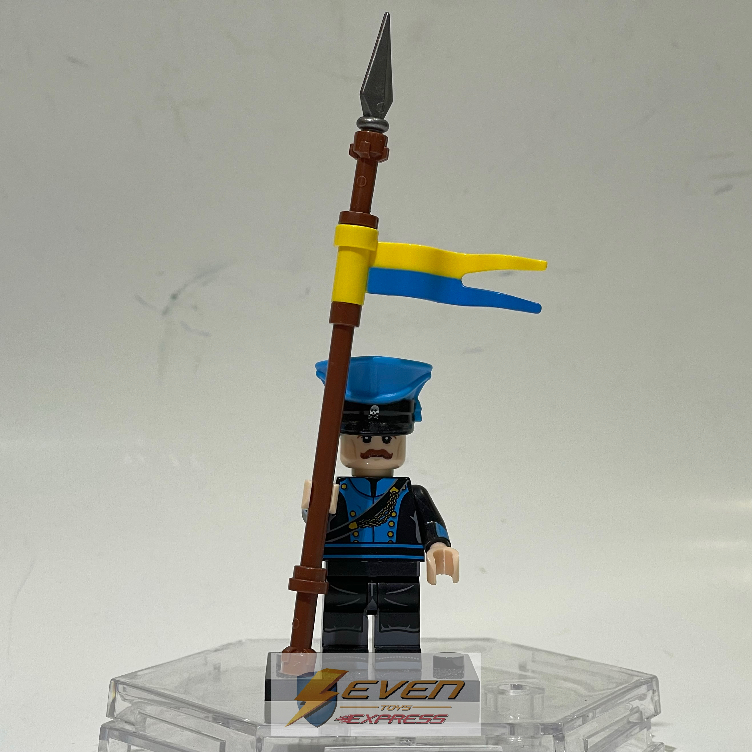 Custom Minifig N41 Brunswick Uhlans Napoleonic War Brick Minifigure
