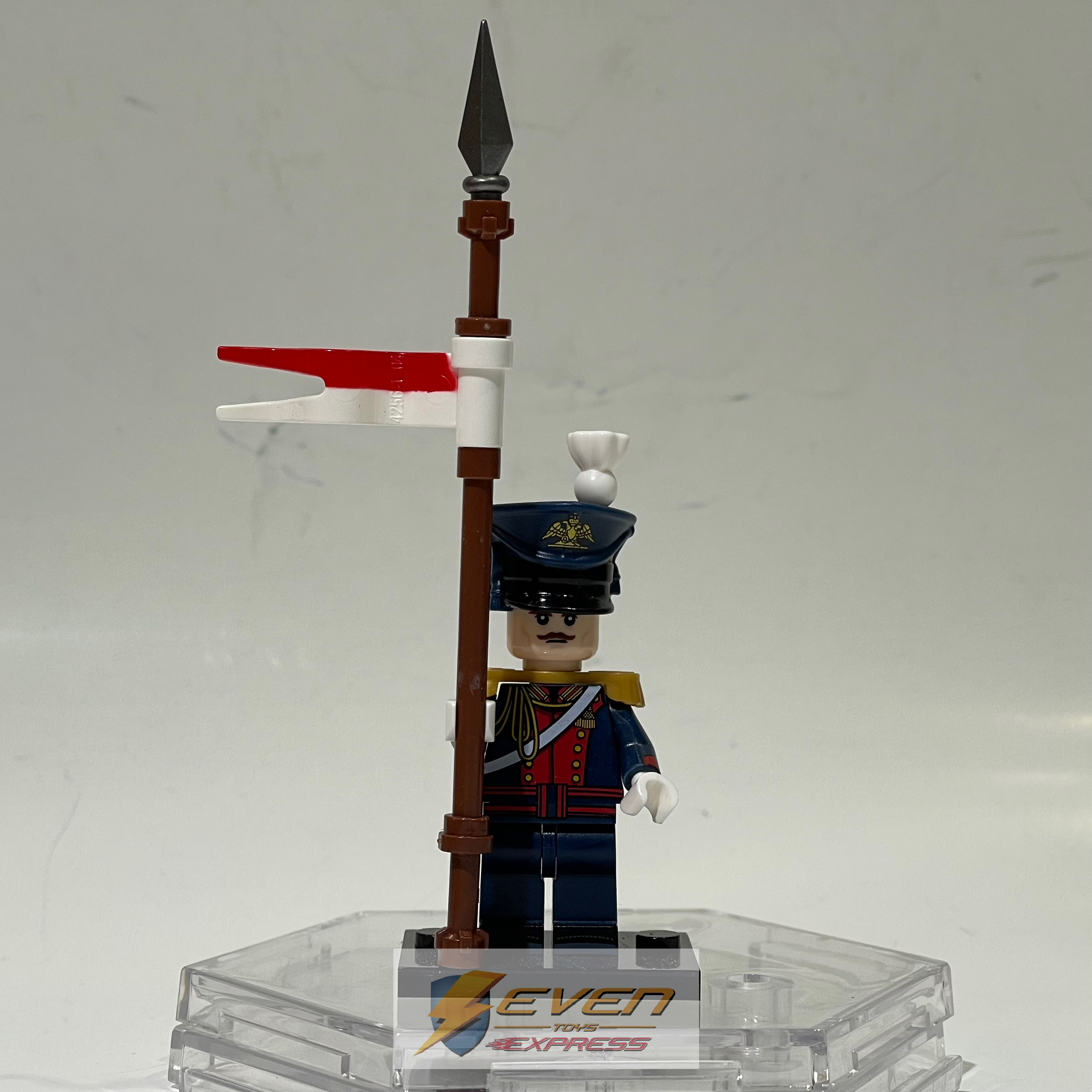 Custom Minifig N43 Russian Guards Uhlan Napoleonic War Brick Minifigure