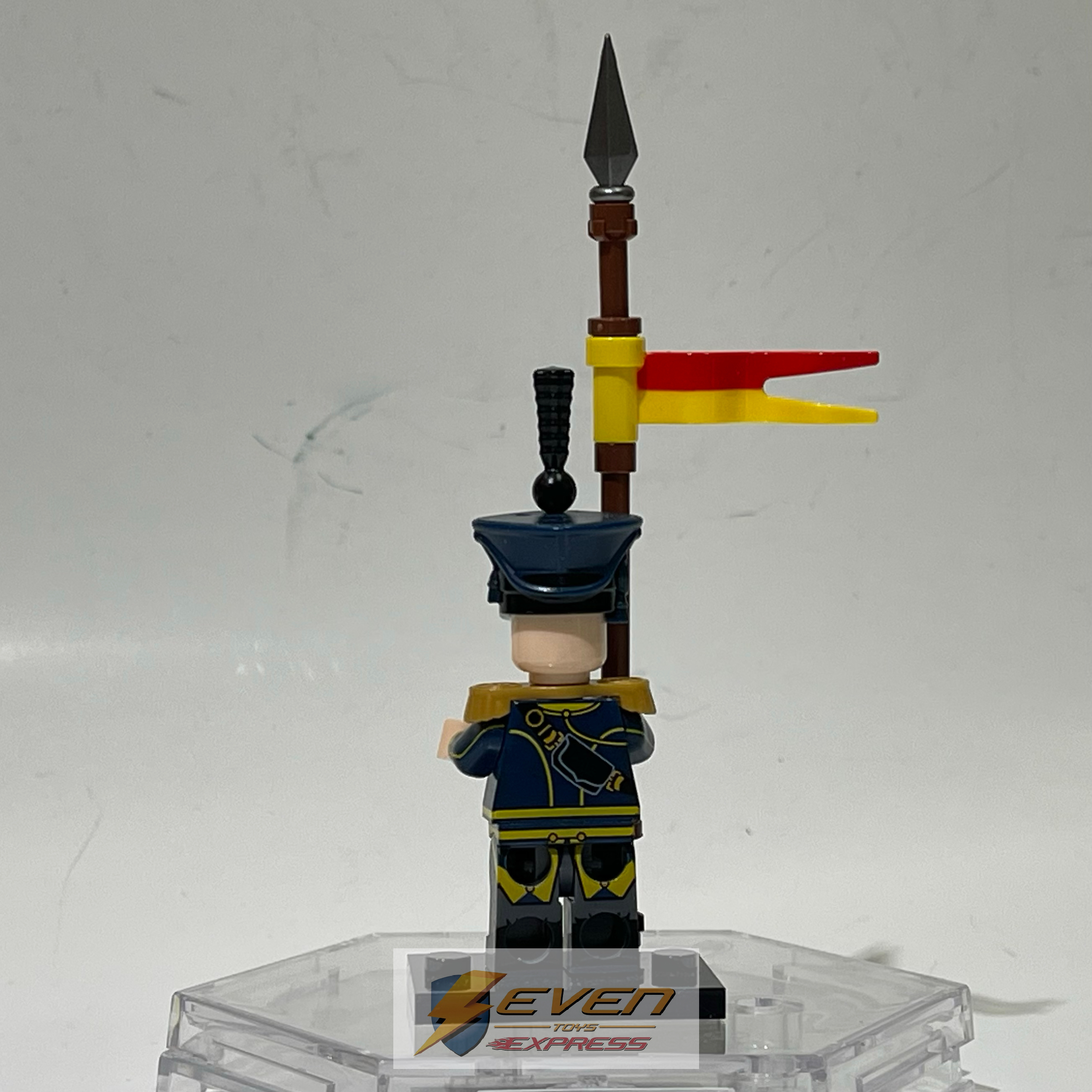 Custom Minifig N44 Prussian Silesian Uhlan Napoleonic War Brick Minifigure