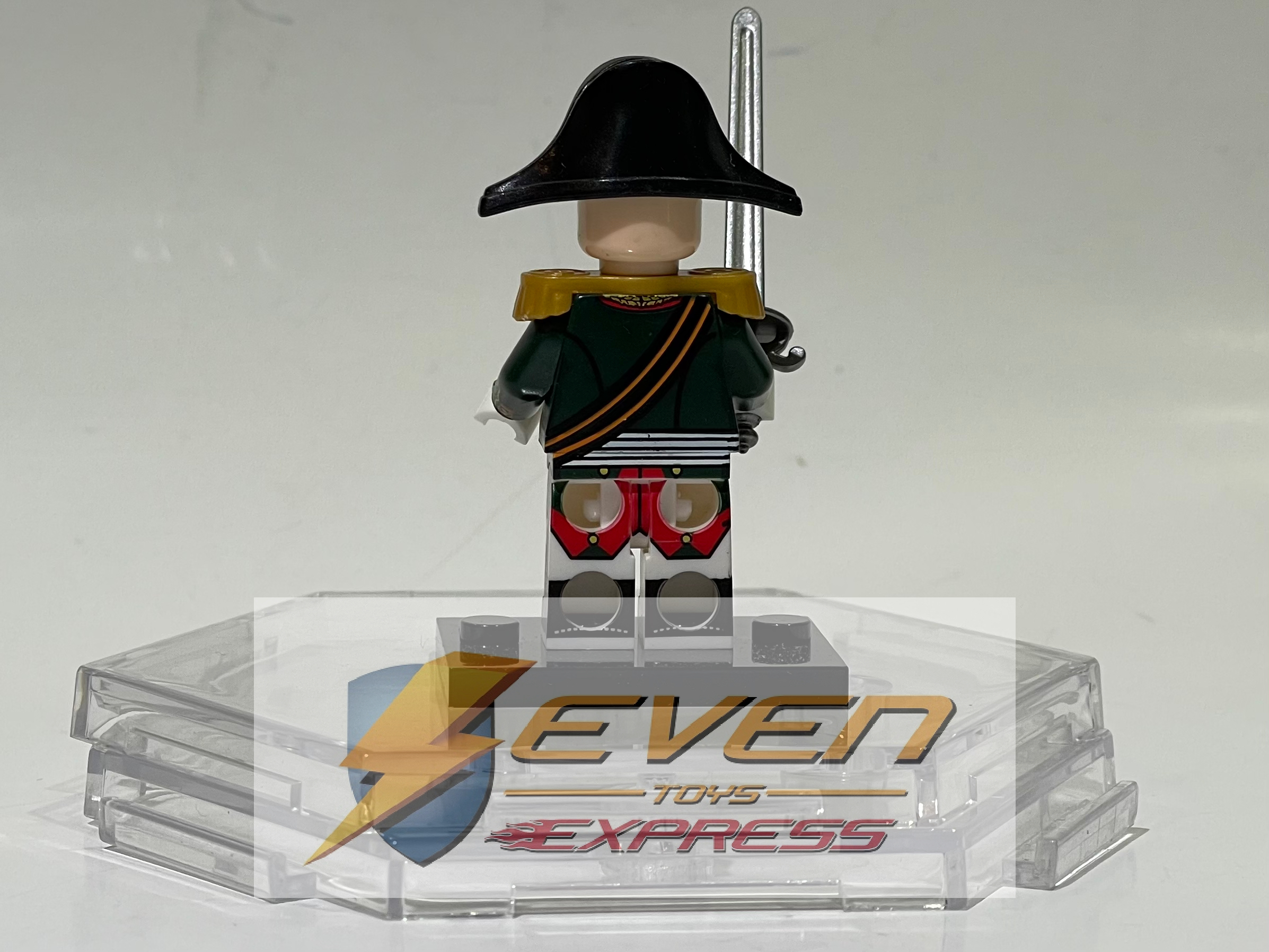 Custom Minifig N46 Mikhail Kutuzov Russian Field Marshal Napoleonic War Brick Minifigure