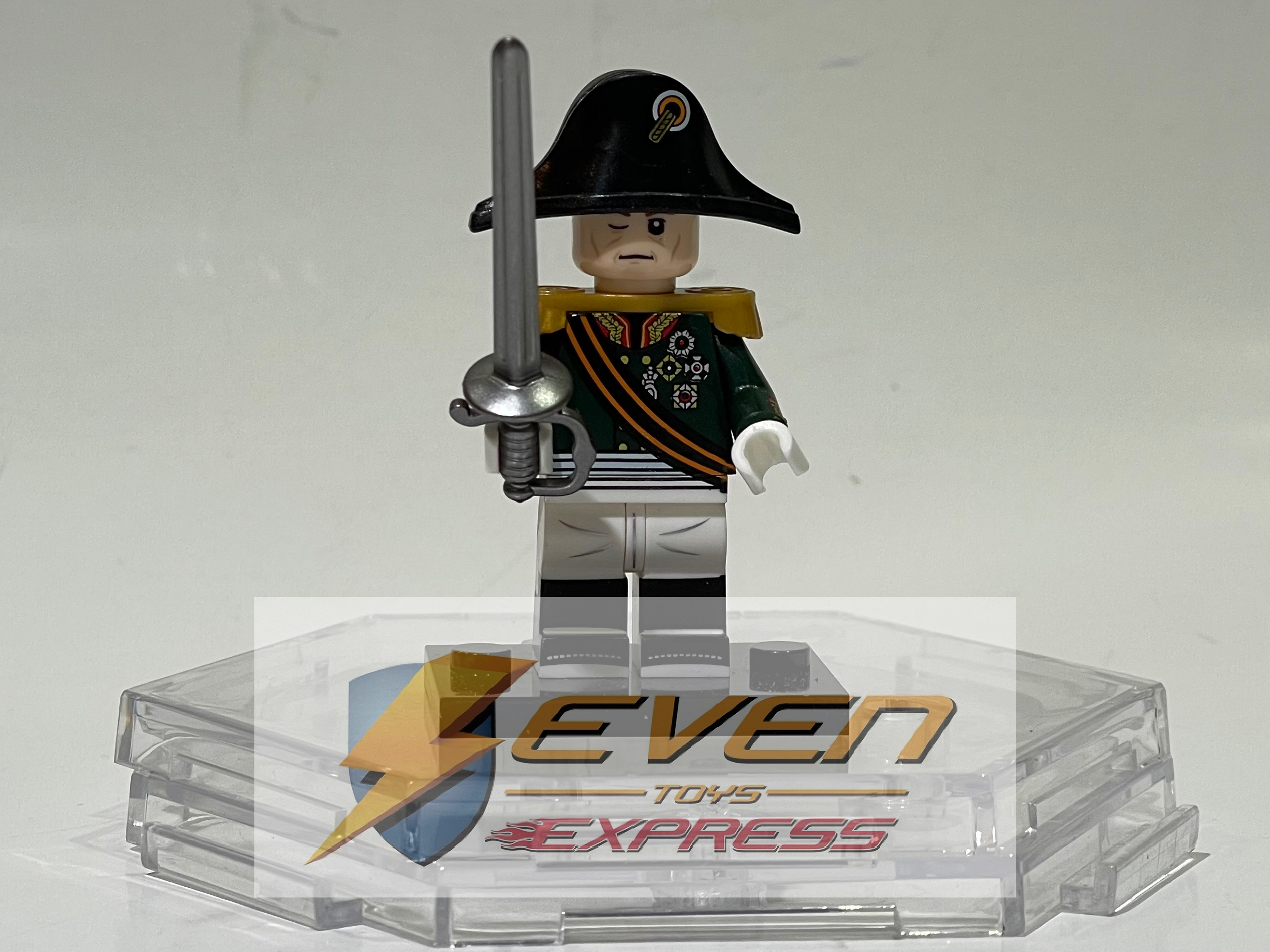 Custom Minifig N46 Mikhail Kutuzov Russian Field Marshal Napoleonic War Brick Minifigure