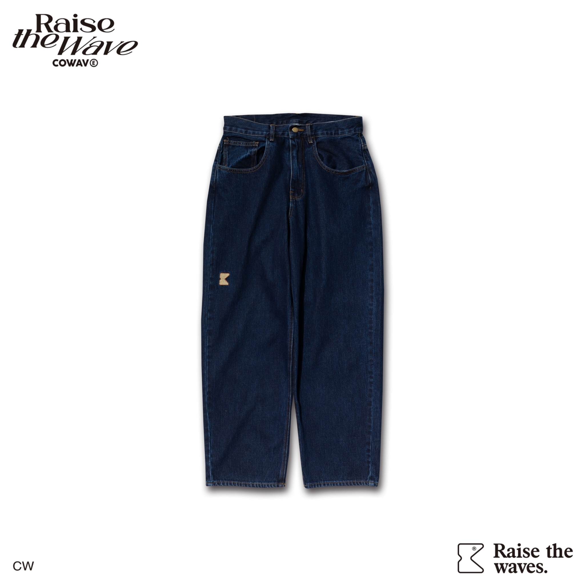 Cwave.tw 24FW Chain Font Jeans
