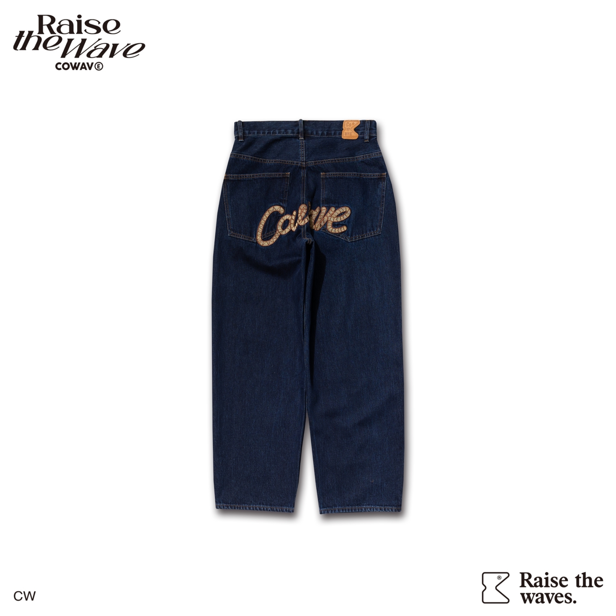 Cwave.tw 24FW Chain Font Jeans