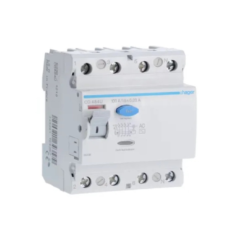 R514 "Hager" RCD  30mA ac - 4P