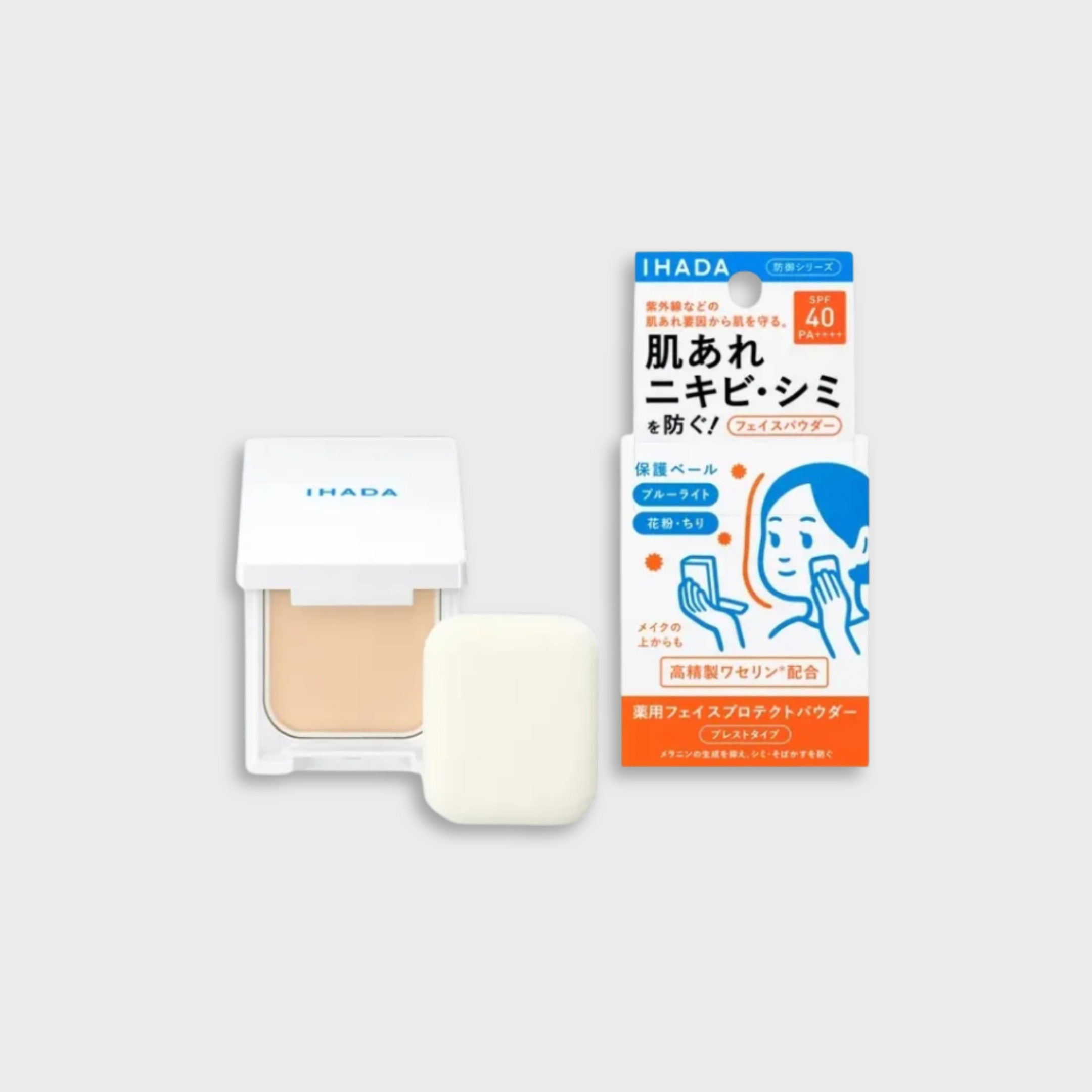（現貨） IHADA 防護粉餅9g 補充蕊