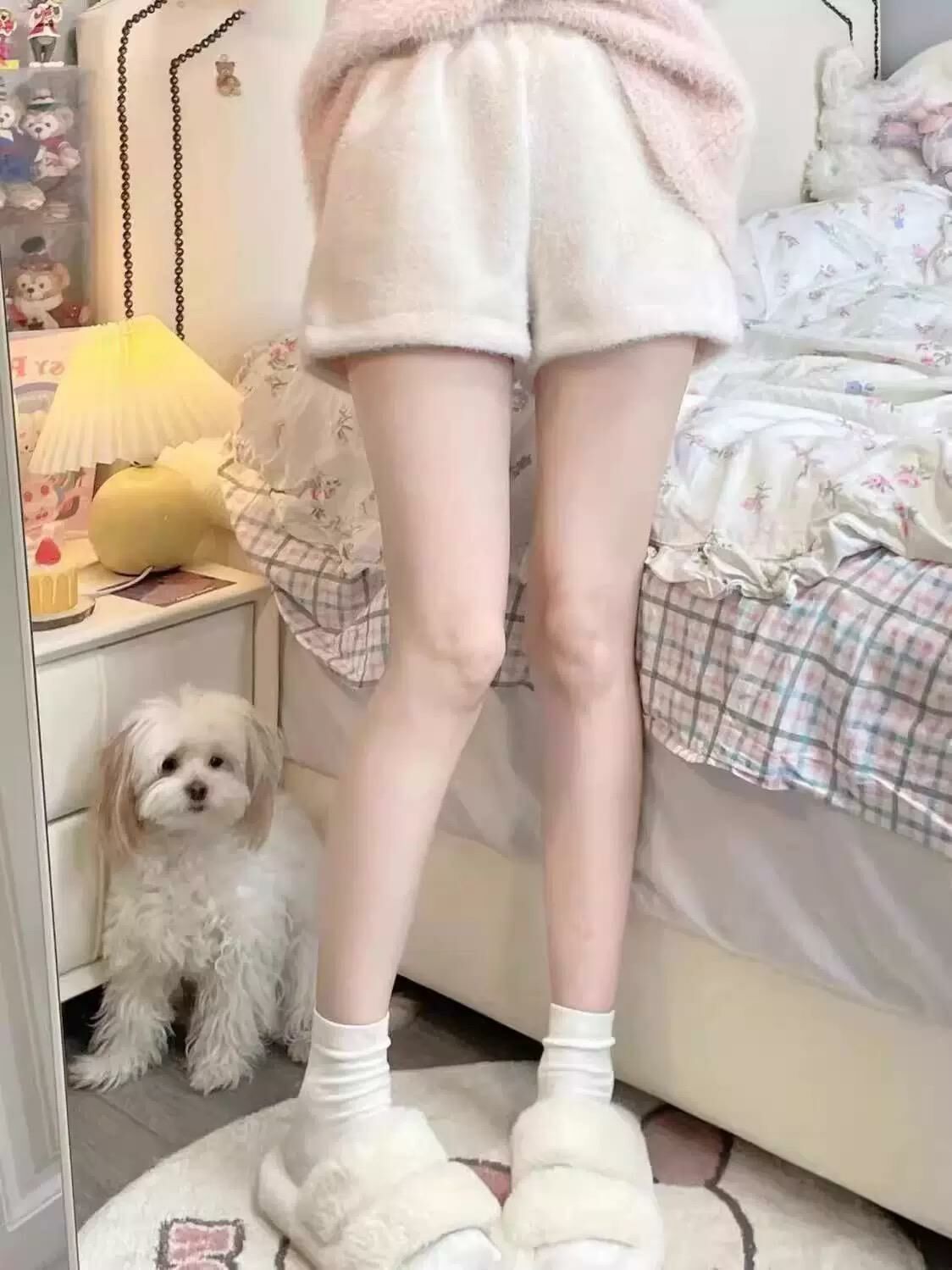 Autumn-Winter Vibes High-Waisted Shorts