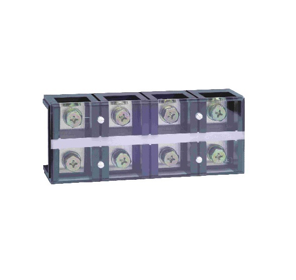 MA020  黑色有蓋接線躉- 4位