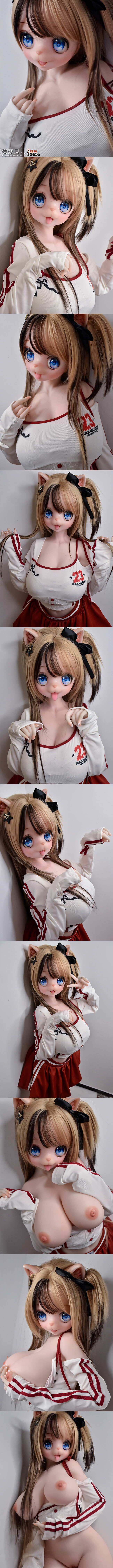 愛莎貝兒娃娃 貓羽彩 RAD-148CM-全矽膠 EBDOLL ACG CARTOON silicone sex doll