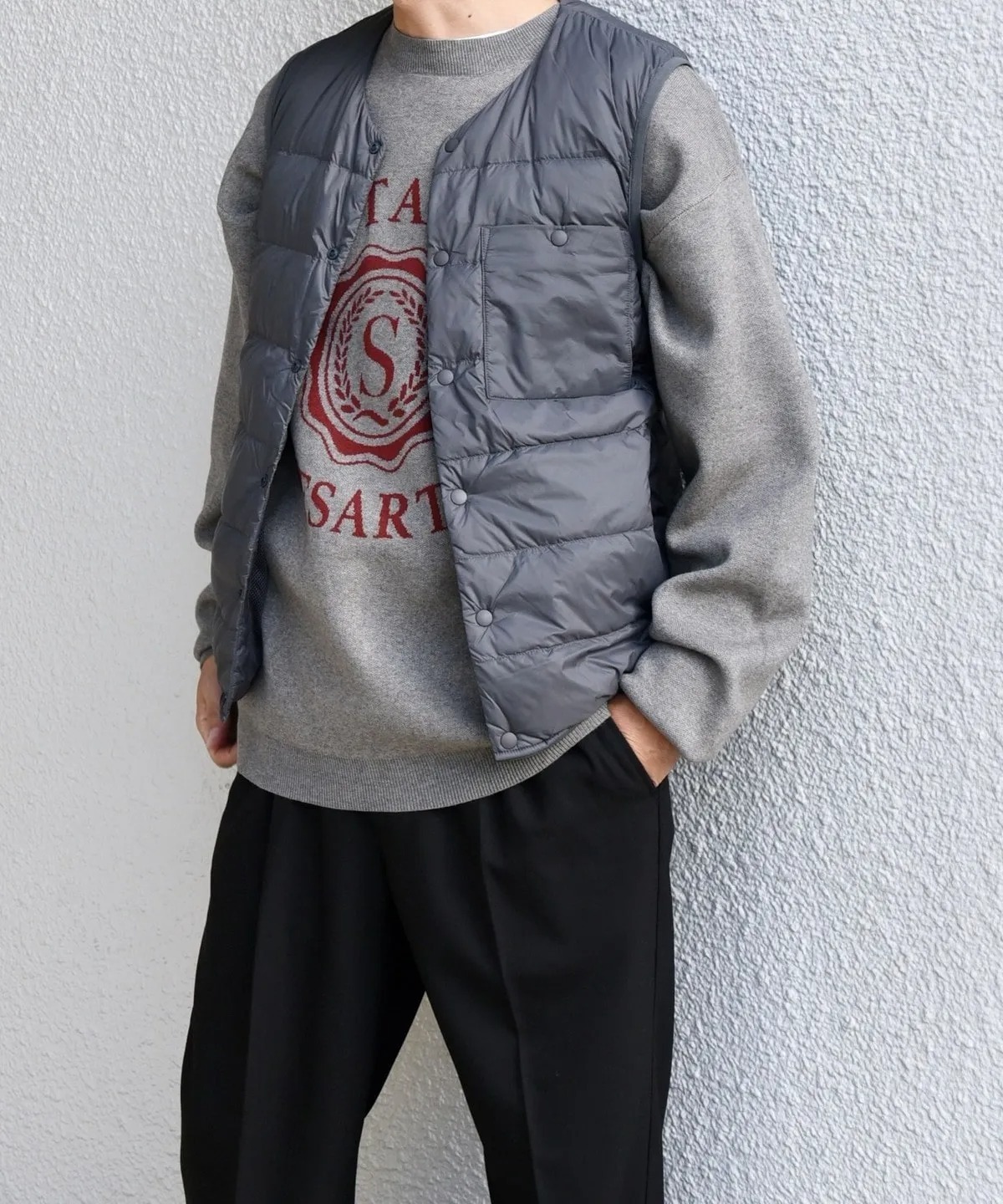 日牌 Ships Any Middler Down Vest