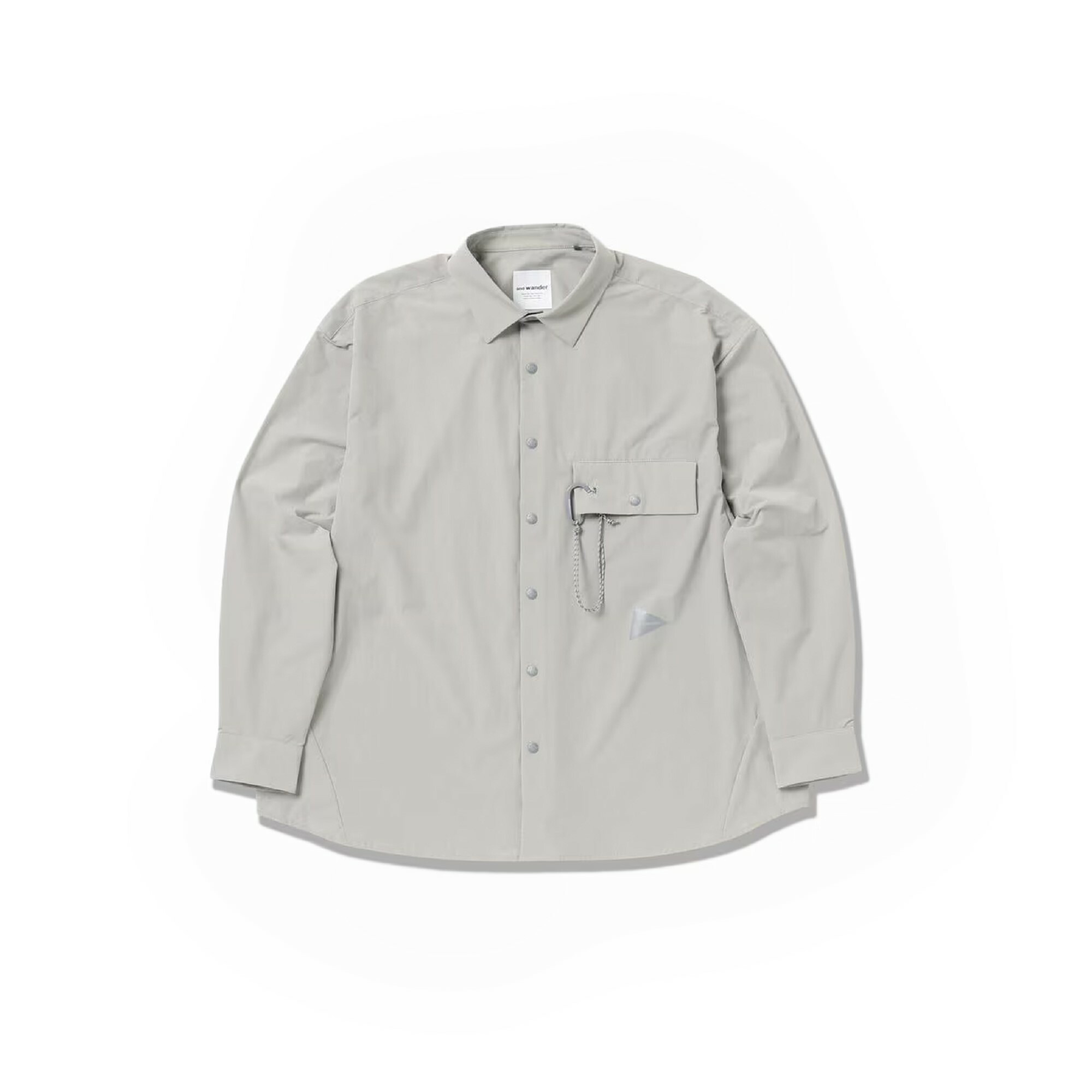 and wander light w cloth shirt 輕量雙層布料襯衫